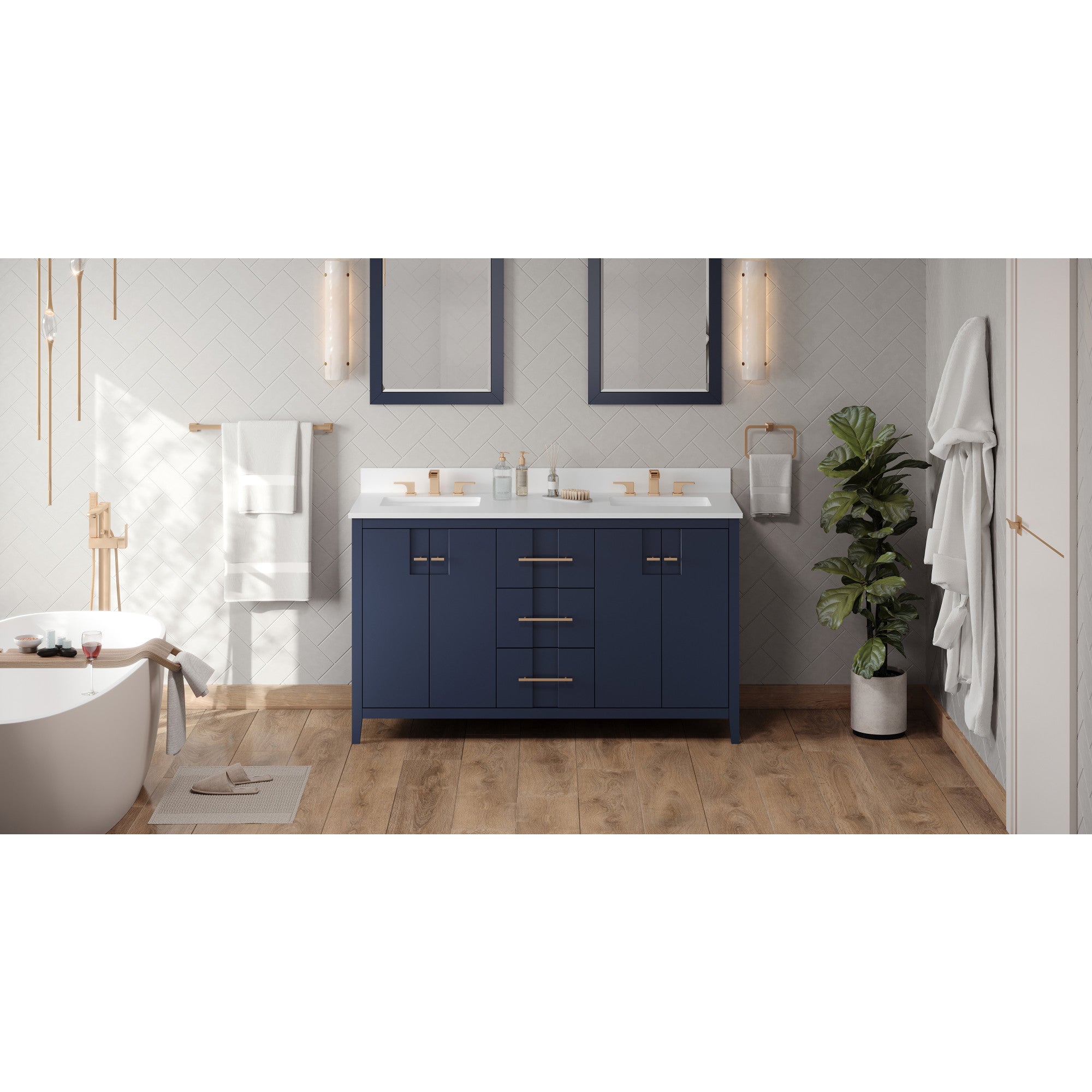 60" Katara Vanity – Double Bowl