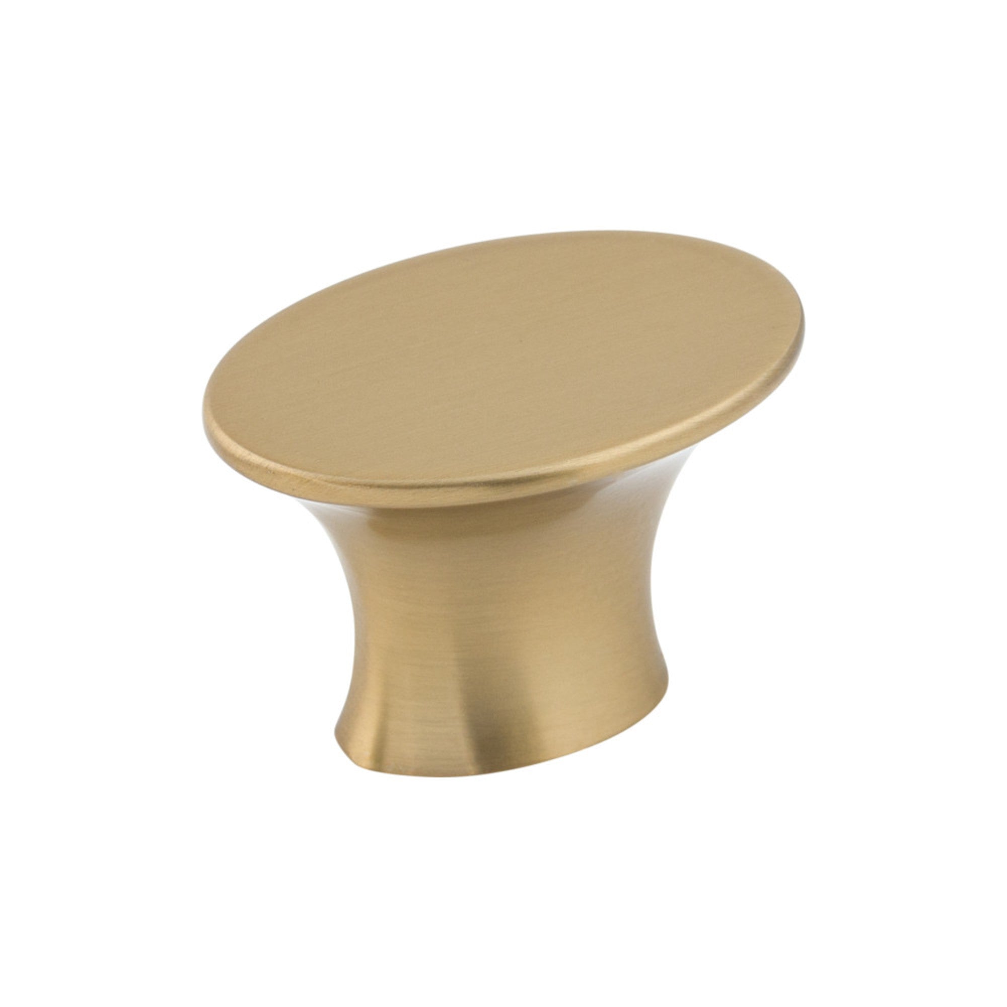 Edgewater 1 5/16" Length Oval Knob - Honey Bronze