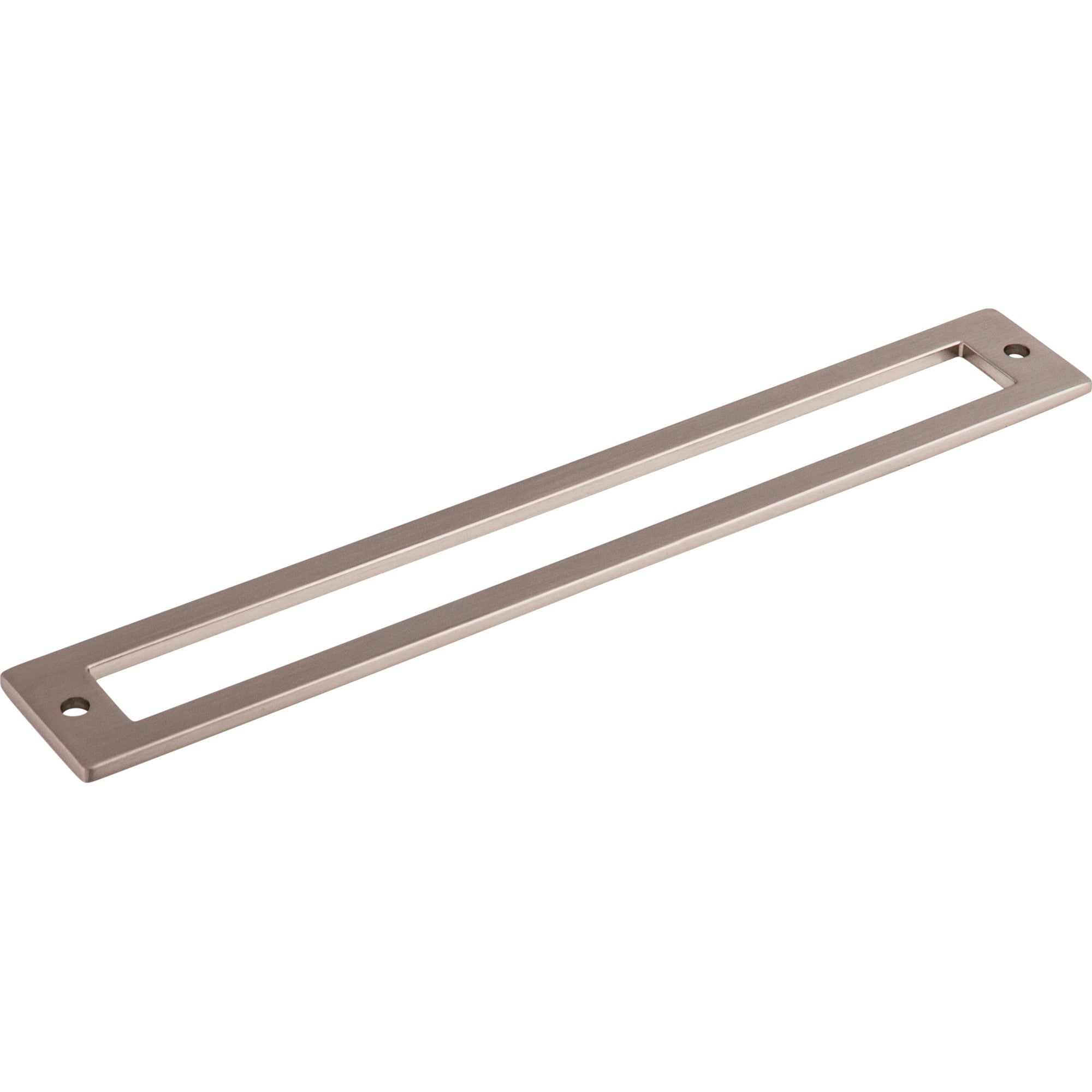 Hollin 7 9/16" Center to Center Pull Backplate - Brushed Satin Nickel