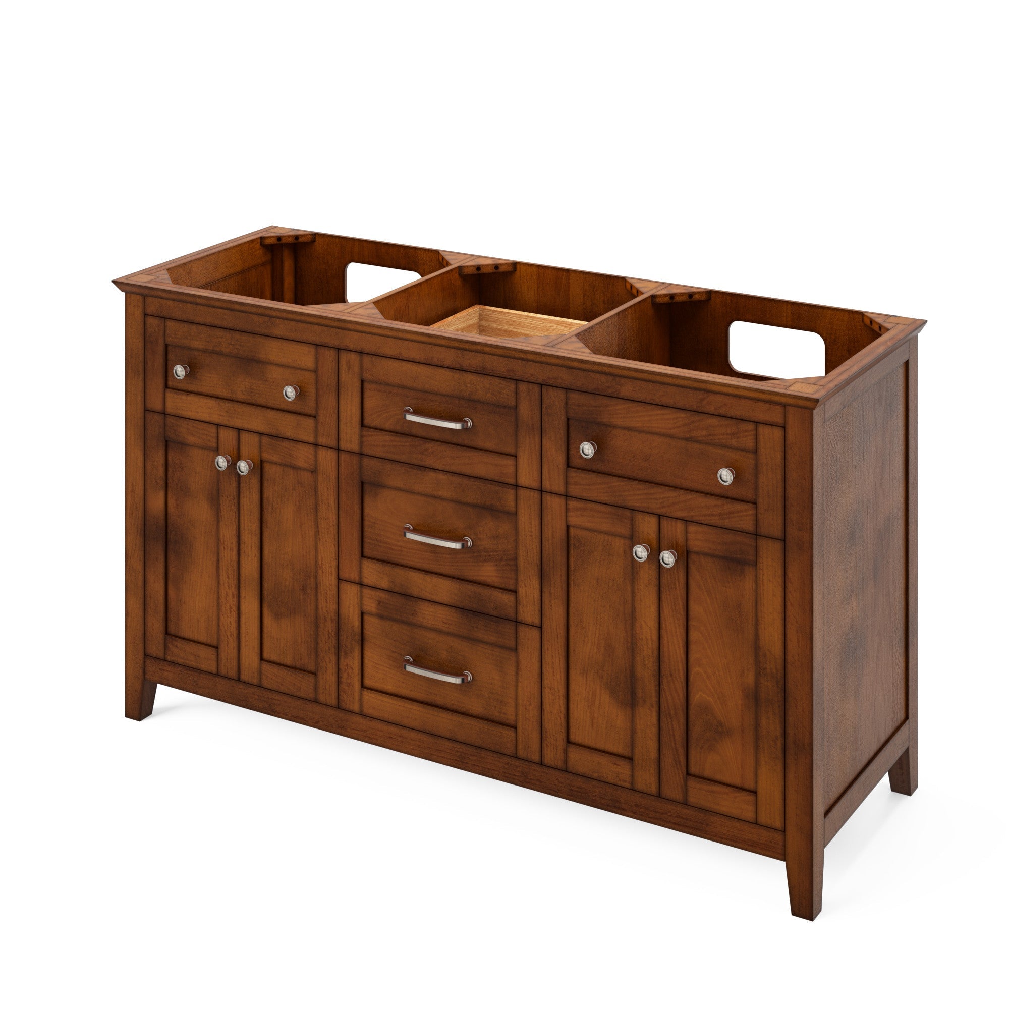 60" Chatham Vanity – Double Bowl – Chocolate