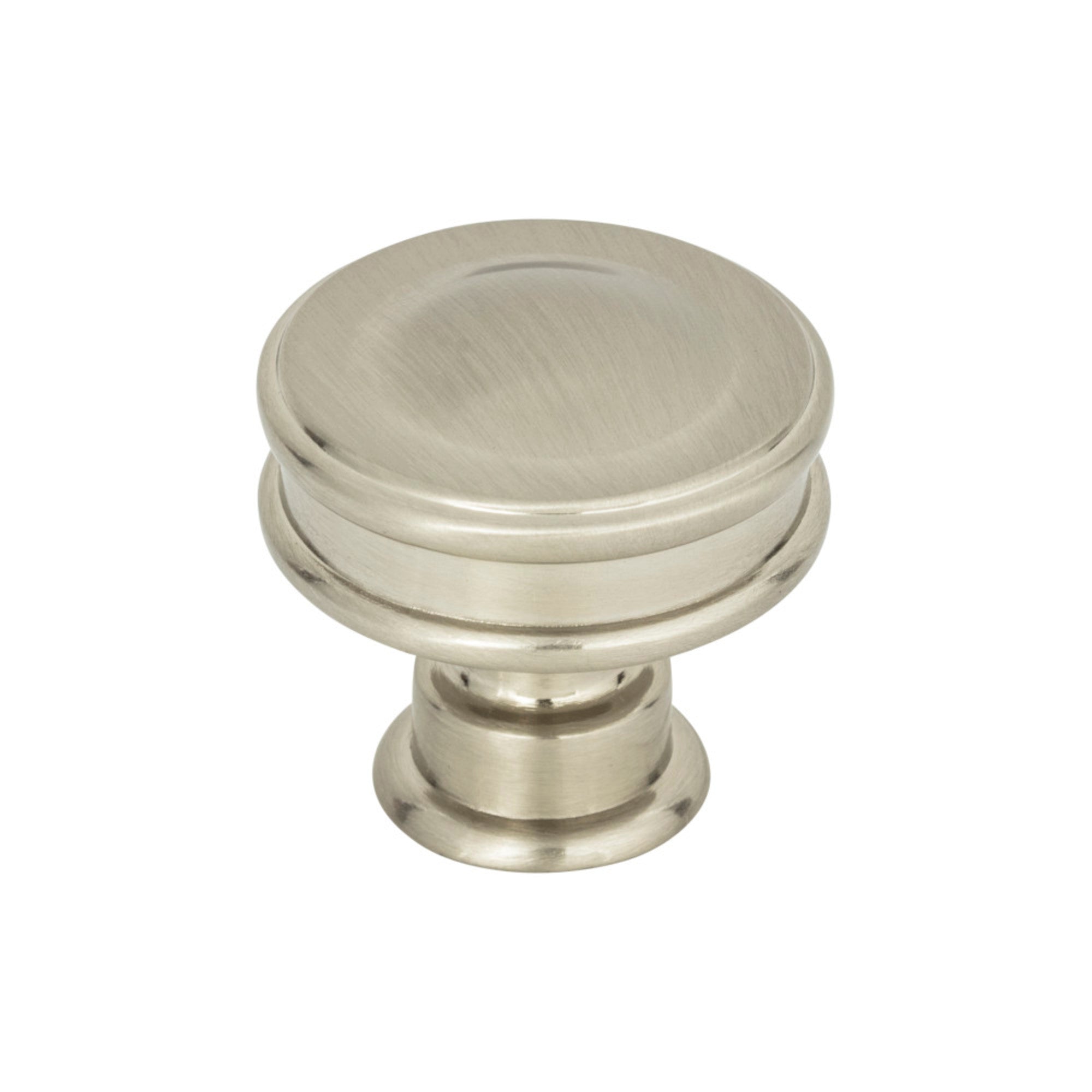 Oskar Round Knob - Brushed Nickel