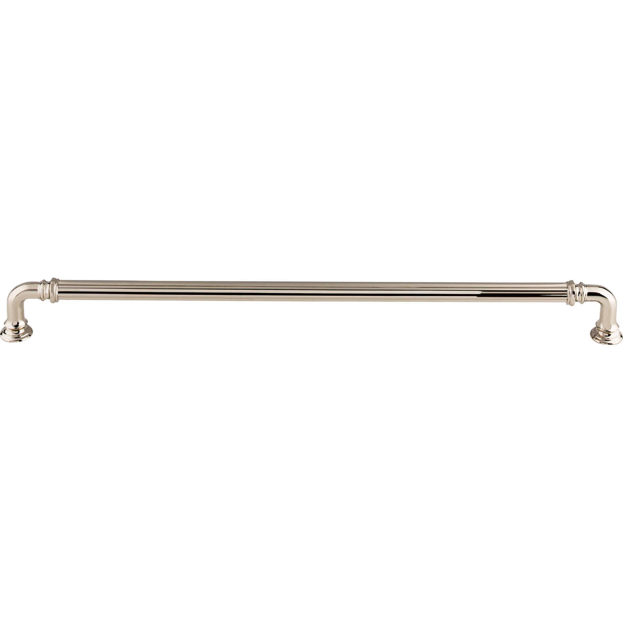 Reeded Bar Pull - Polished Nickel