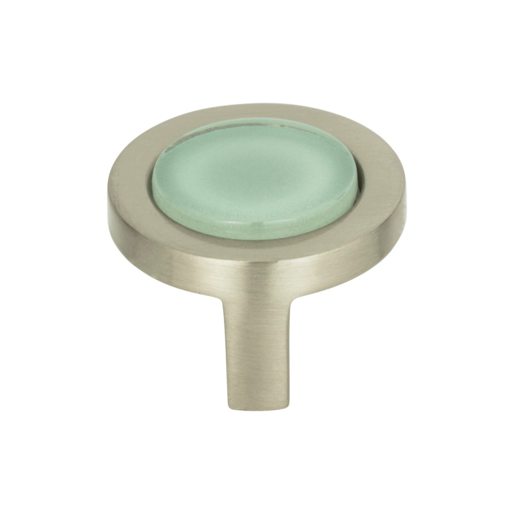 Spa 1-1/ Round Knob - Brushed Nickel