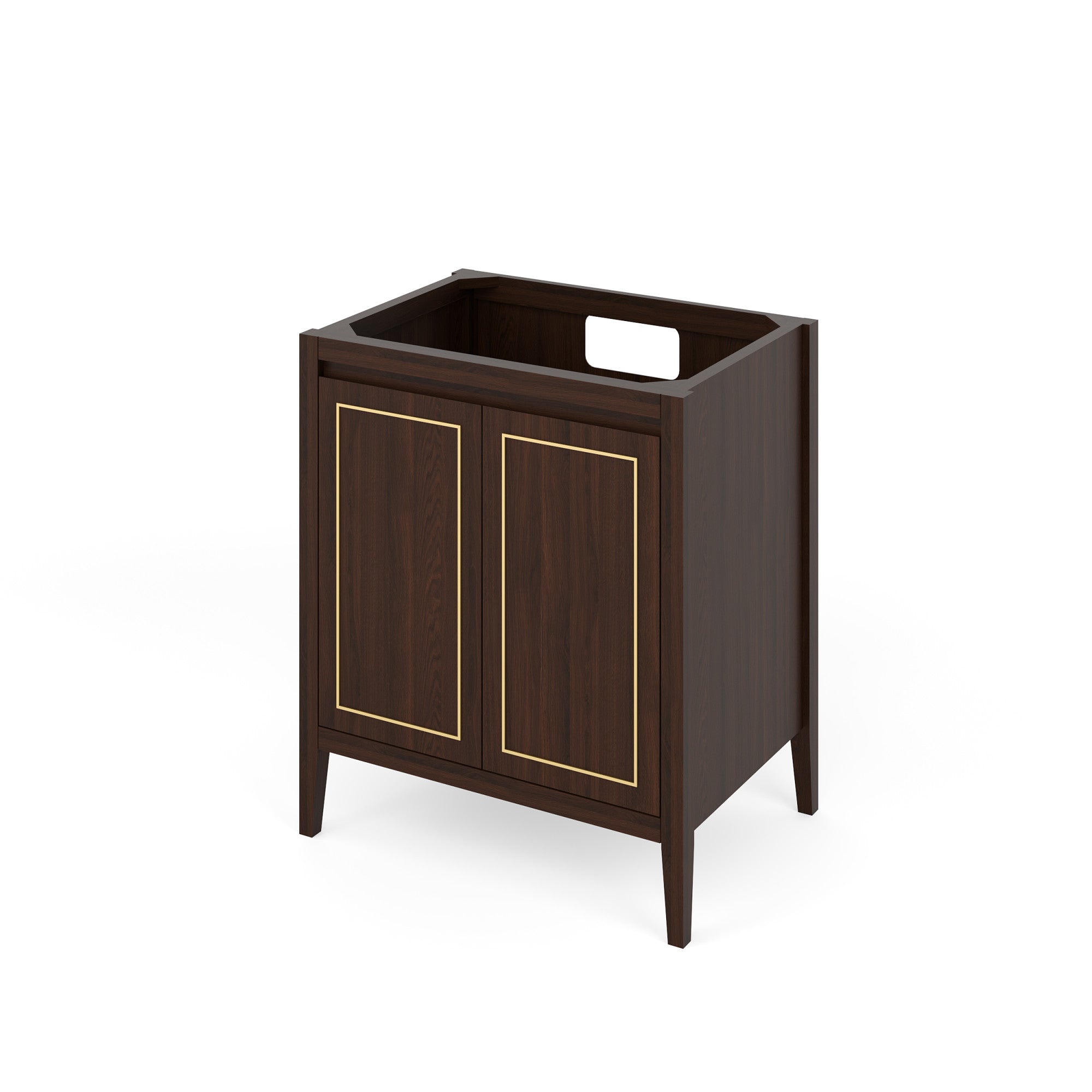 30" Percival Vanity – Dark Walnut