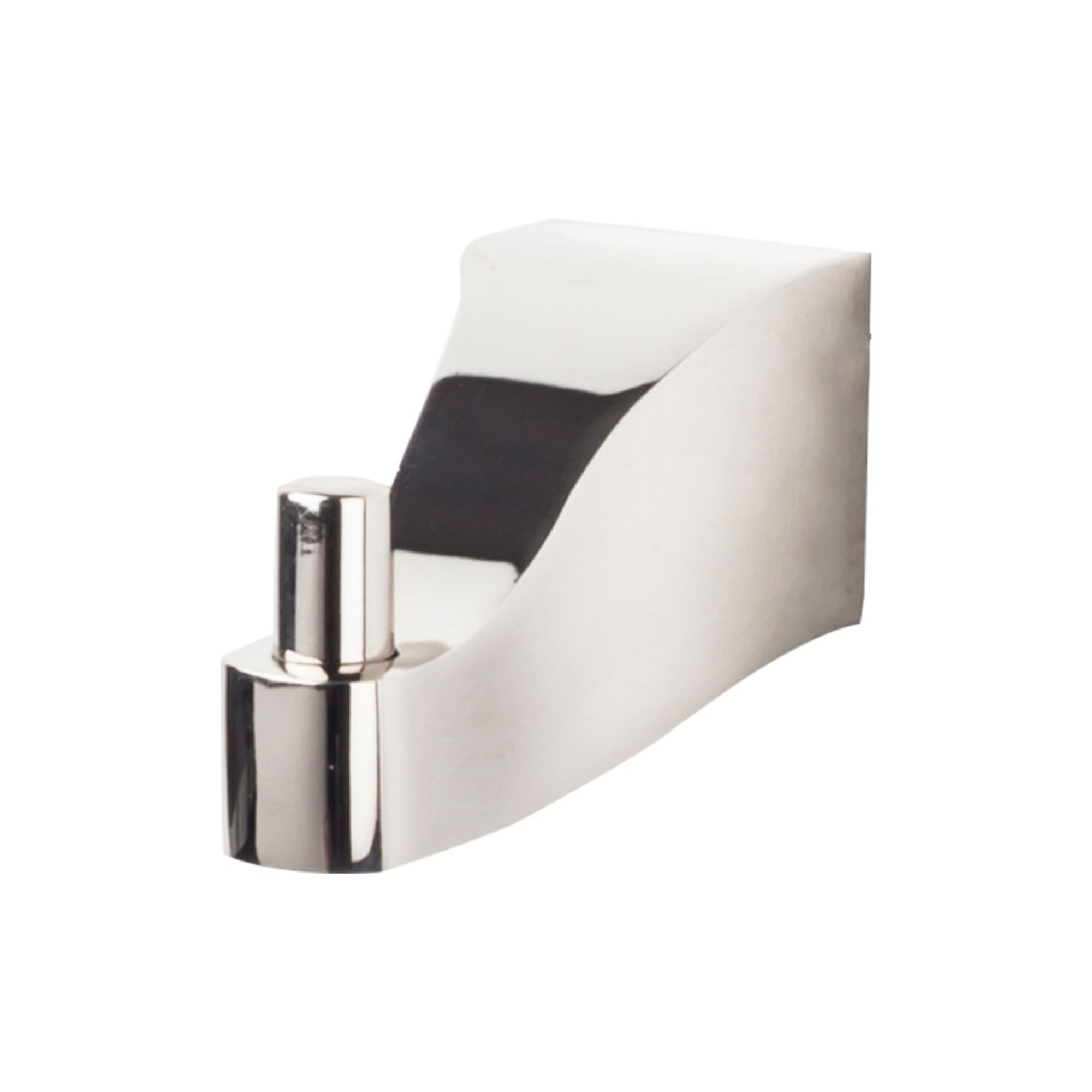 Aqua 1 9/16" Wall Bath Hooks - Polished Nickel