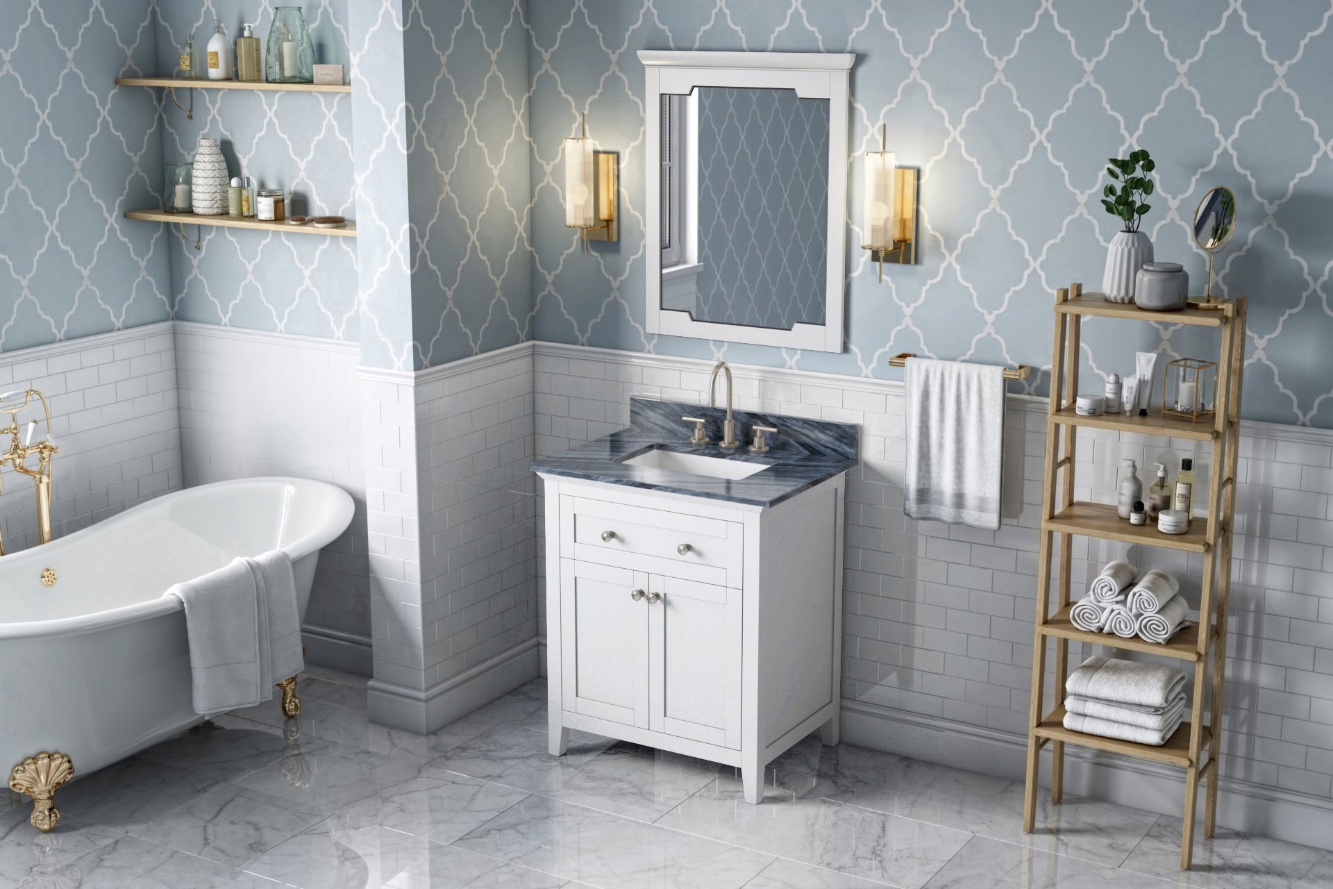 30" Chatham Vanity – White