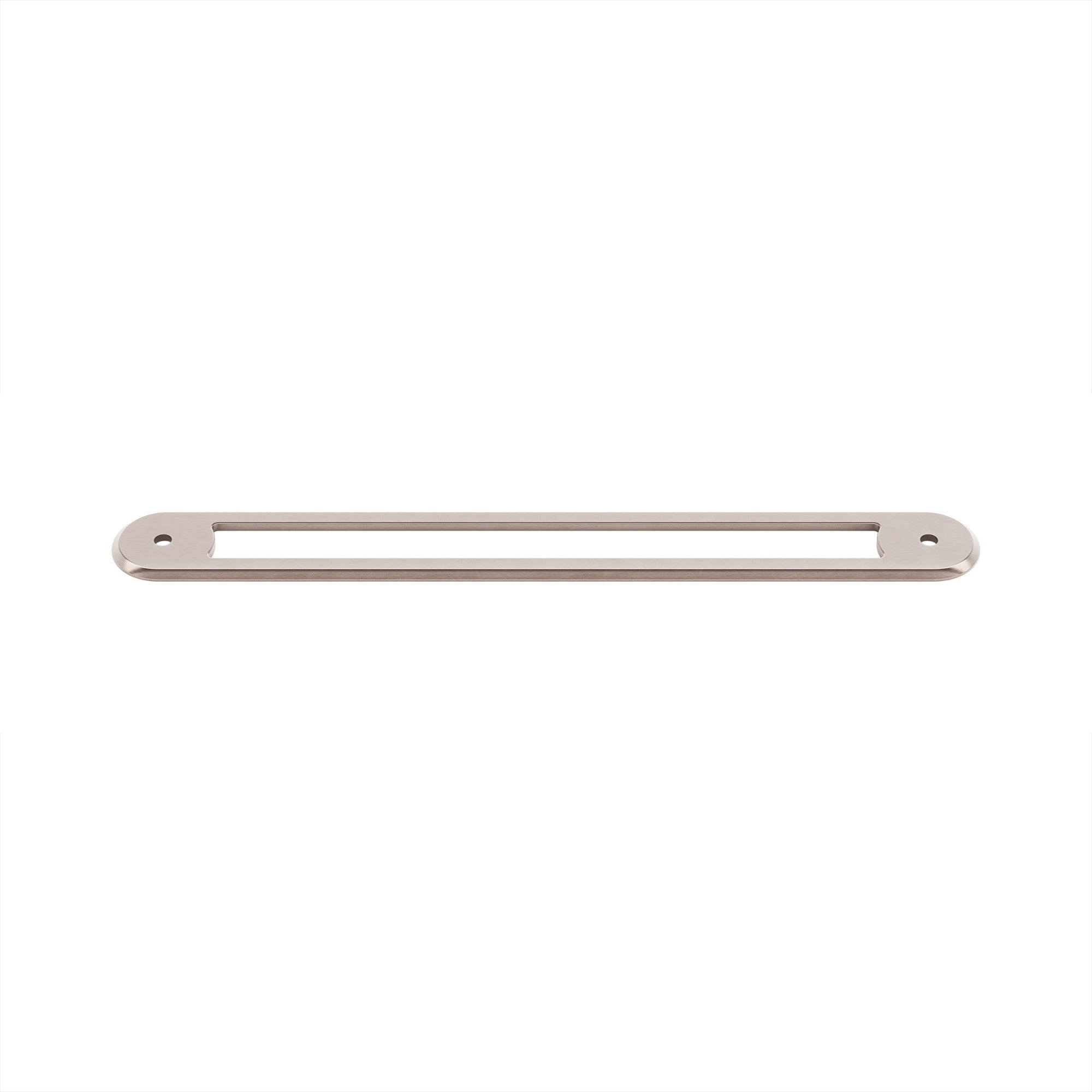 Brockwell 12" Center to Center Pull Backplate - Brushed Satin Nickel