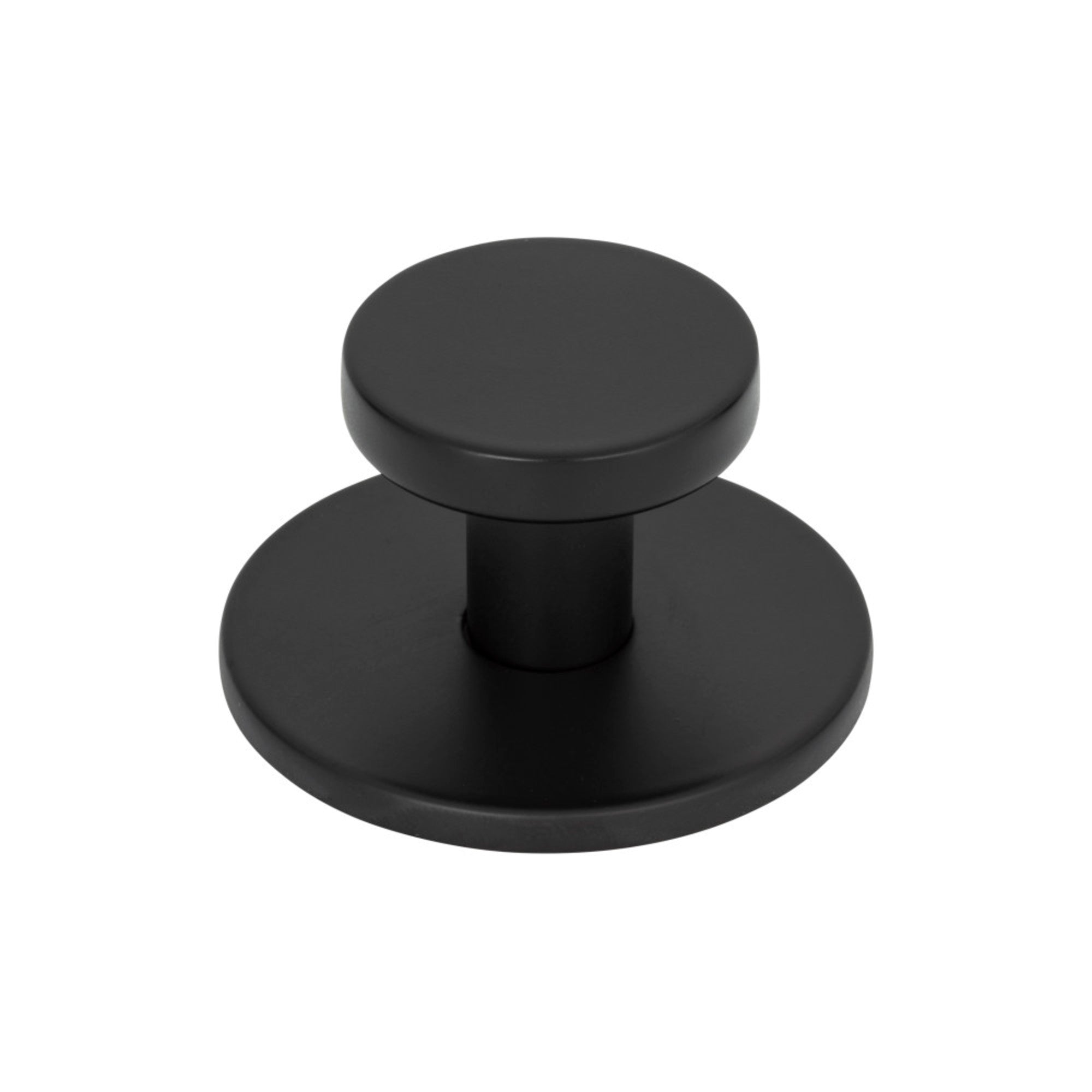 Dot 1-1/ Round Knob - Matte Black