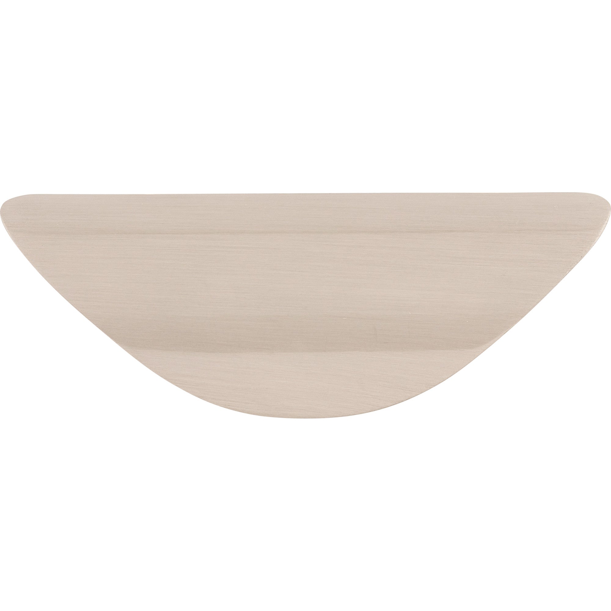 Nouveau Cup Cup/Bin Pull - Brushed Satin Nickel