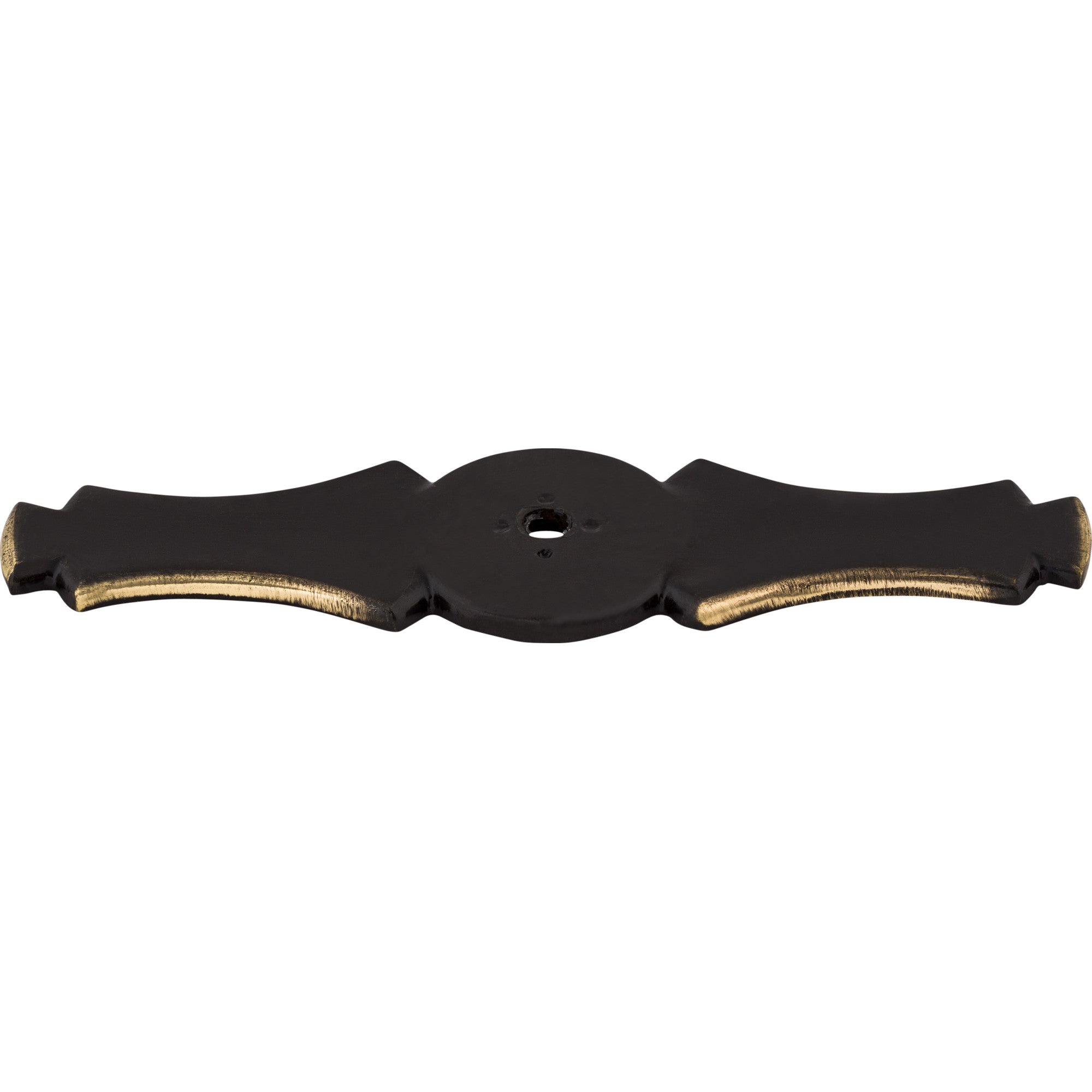 Celtic Backplate Knob Backplate - Dark Antique Brass