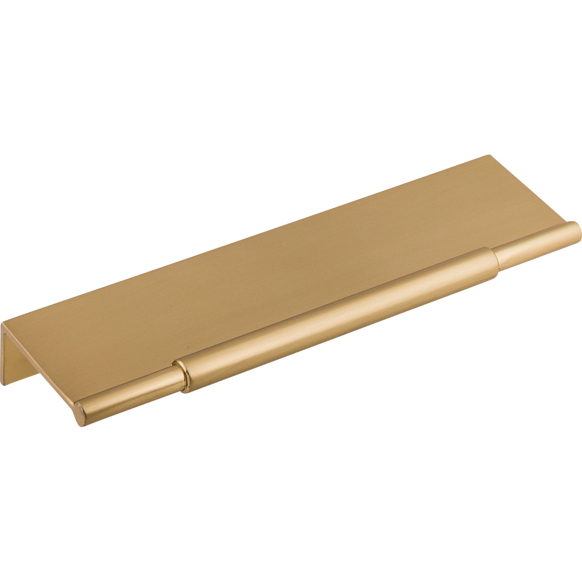 Crestview 5" Center to Center Finger Pull - Honey Bronze