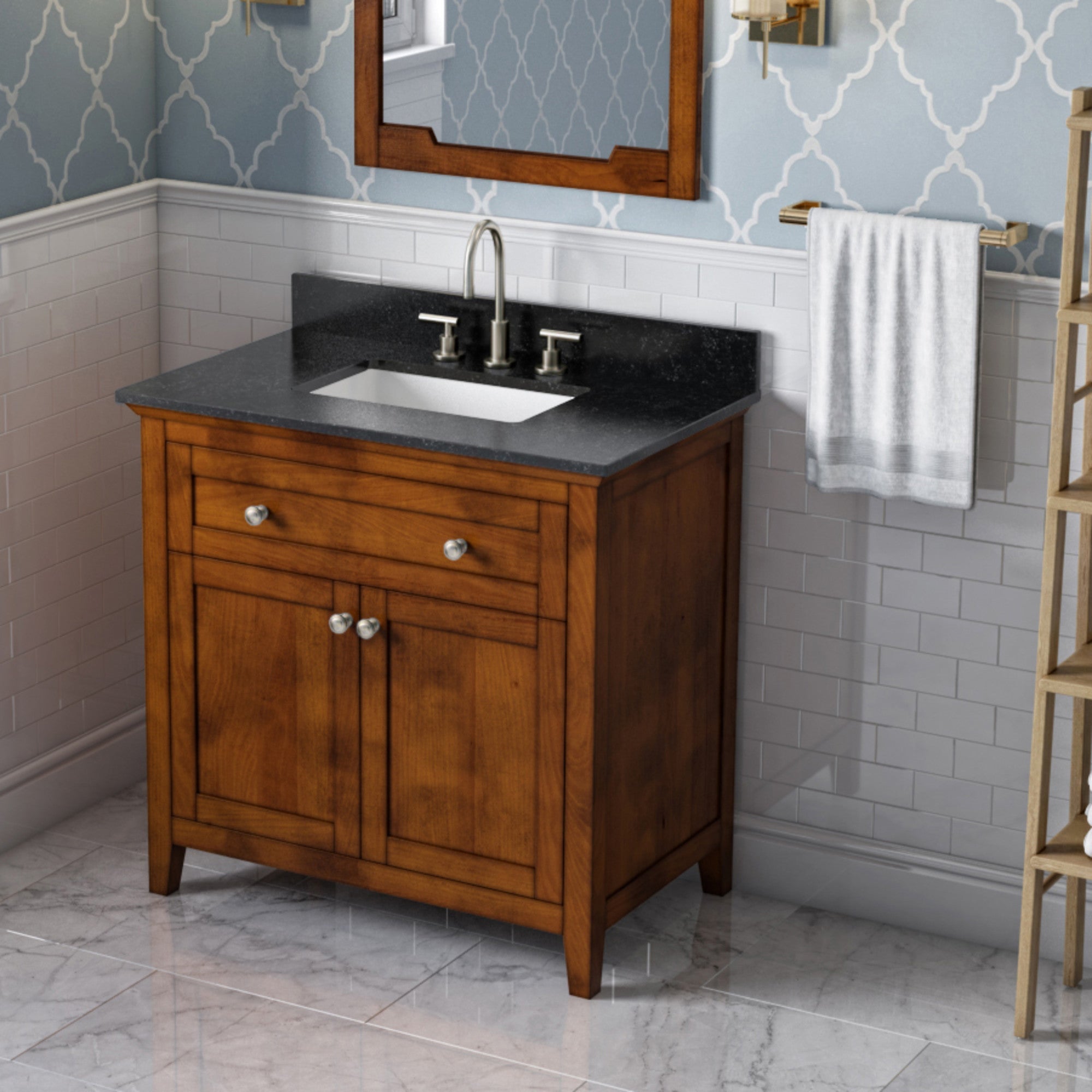 36" Chatham Vanity – Chocolate