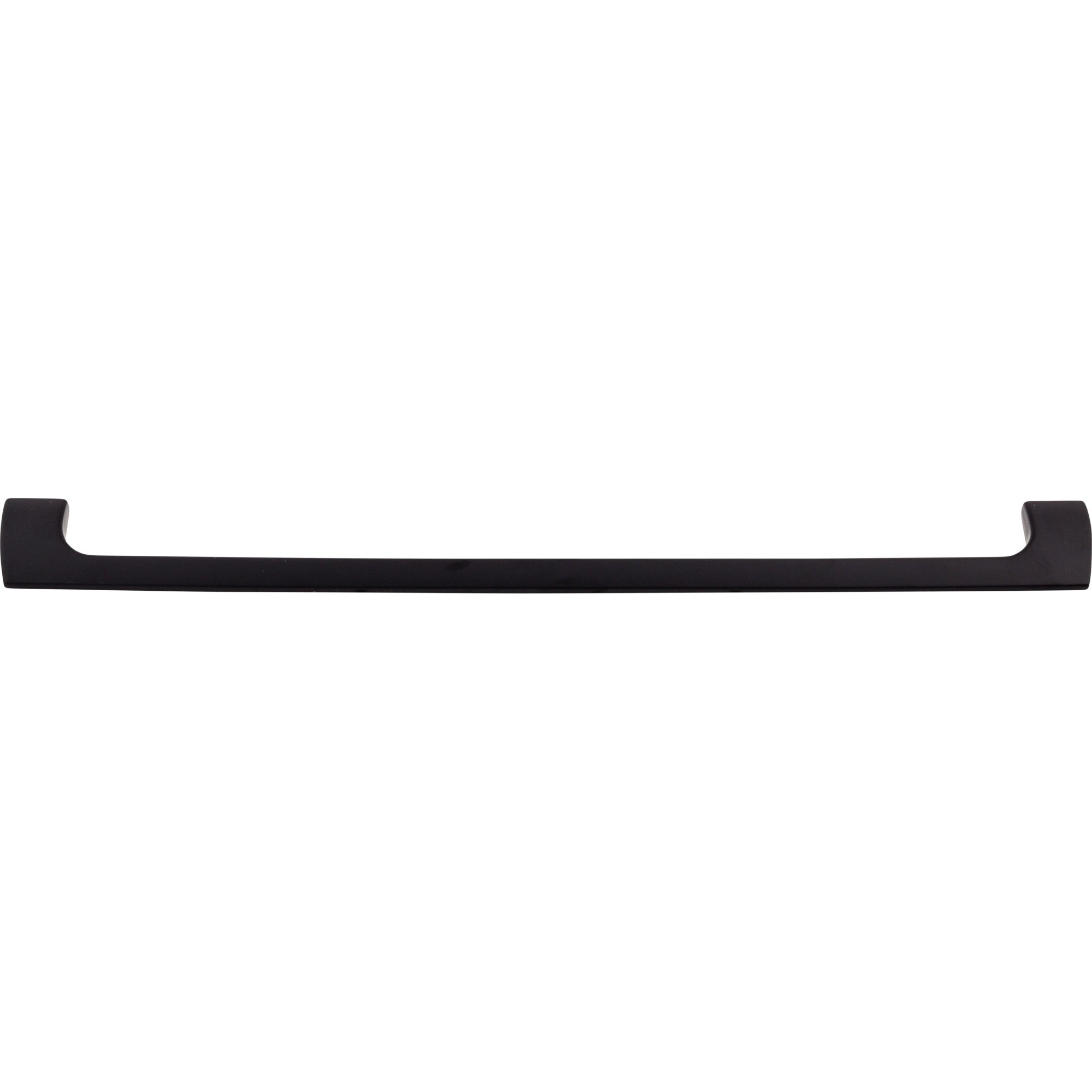 Holland 12" Center to Center Bar Pull - Flat Black