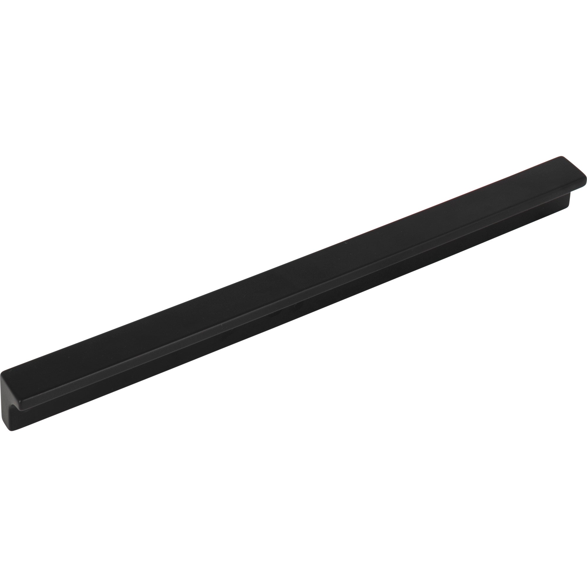 Minetta 8 13/16" Center to Center Finger Pull - Flat Black