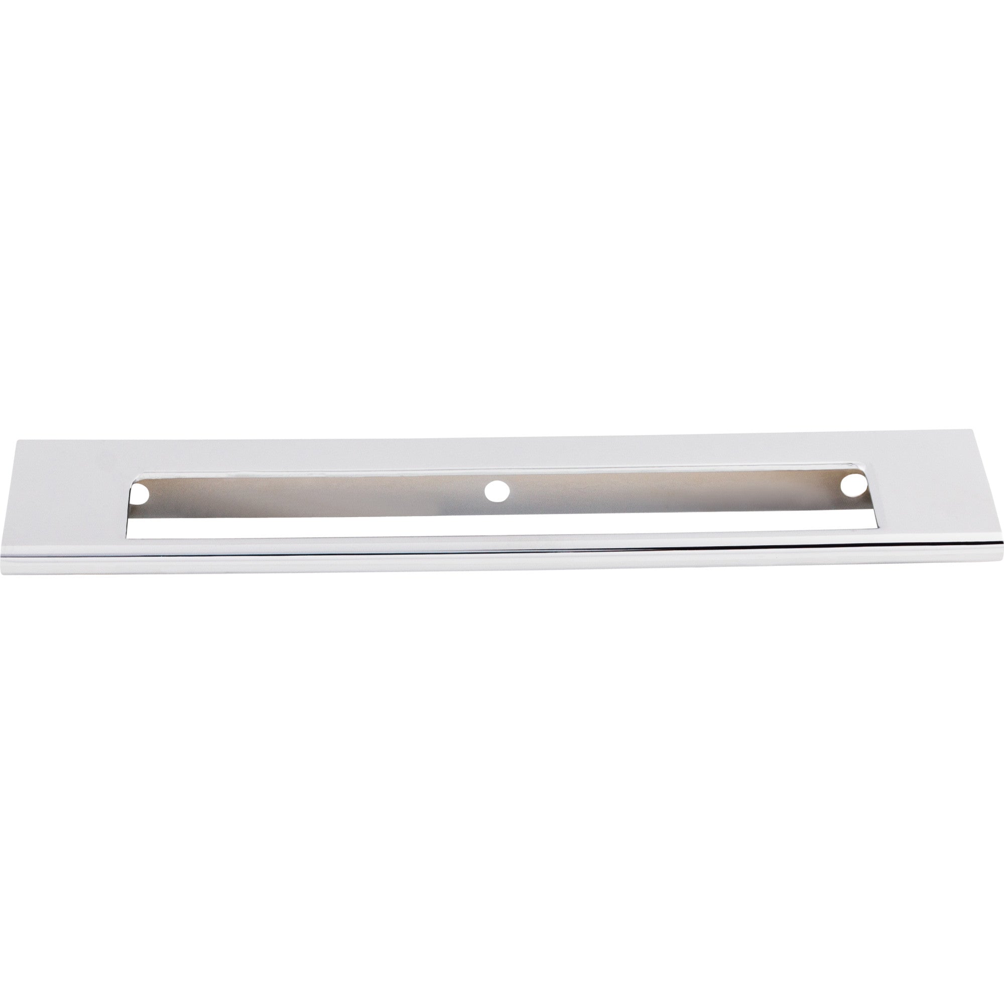 Europa Cut Out Finger Pull - Polished Chrome