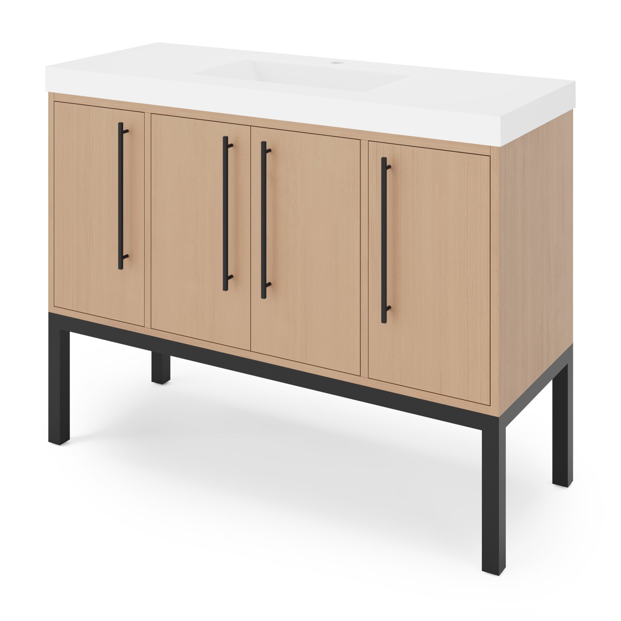 48" Tempest Vanity – Natural Oak