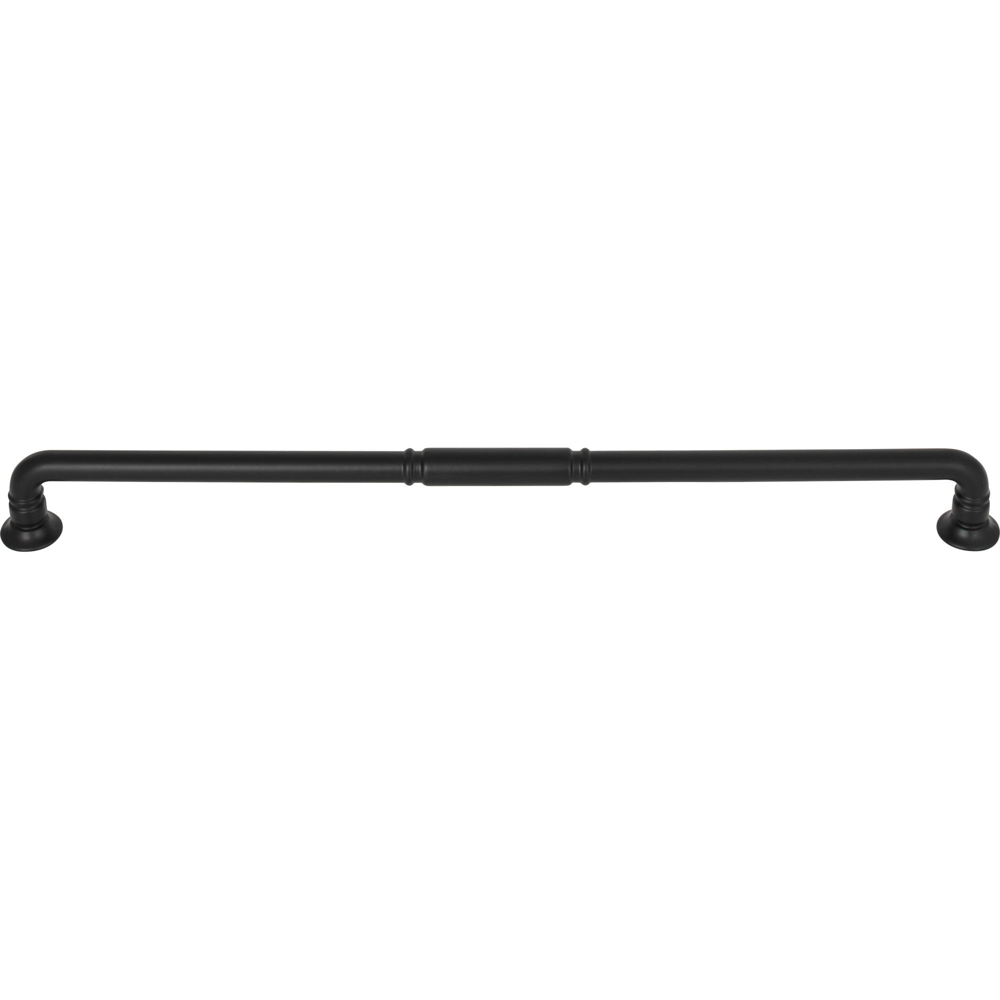 Kent 12" Center to Center Bar Pull - Flat Black