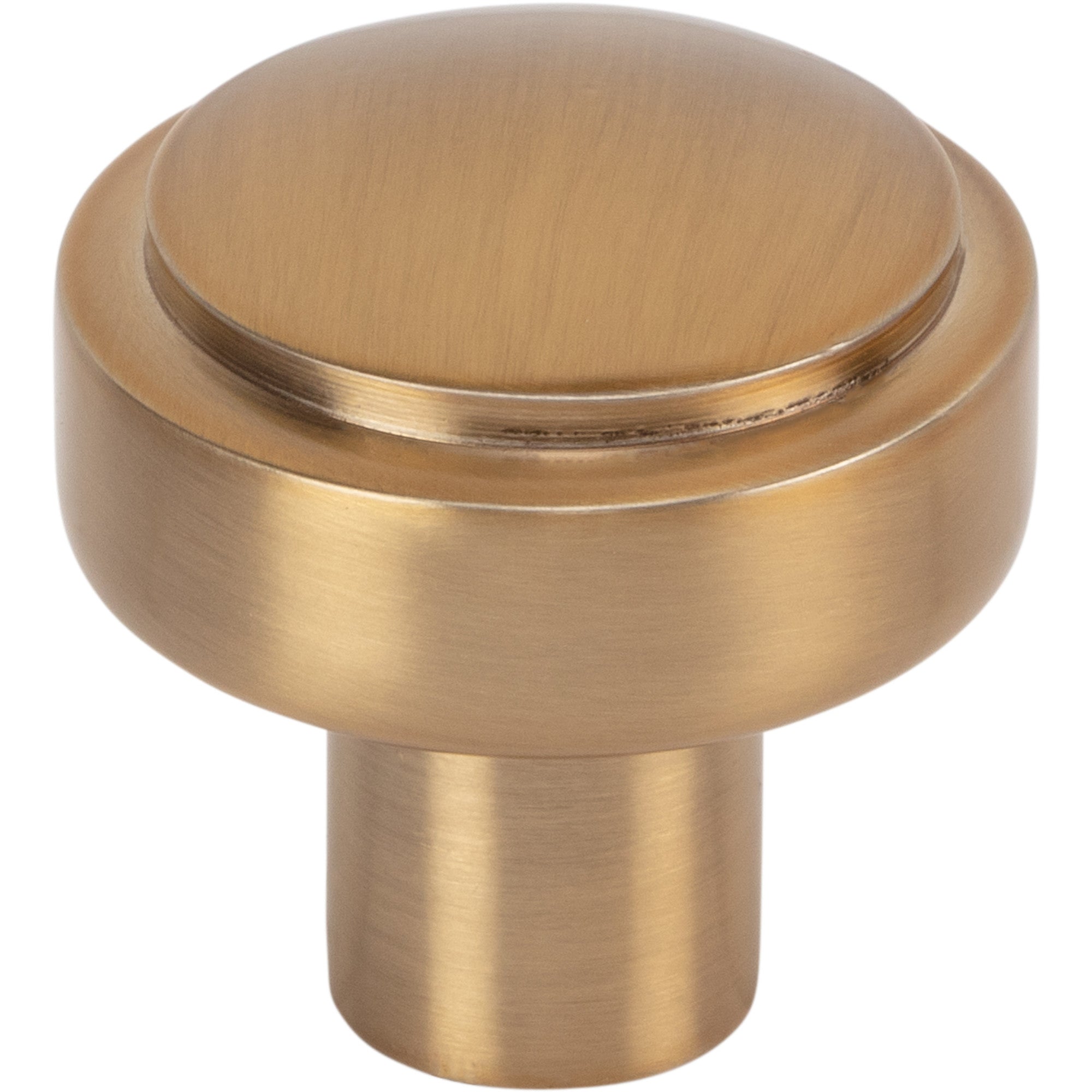 Kayden Round Knob - Warm Brass