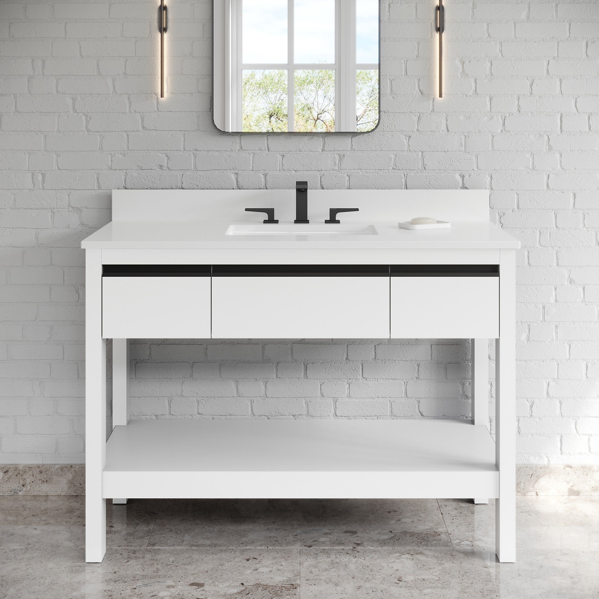 48" Jubilee Vanity – White