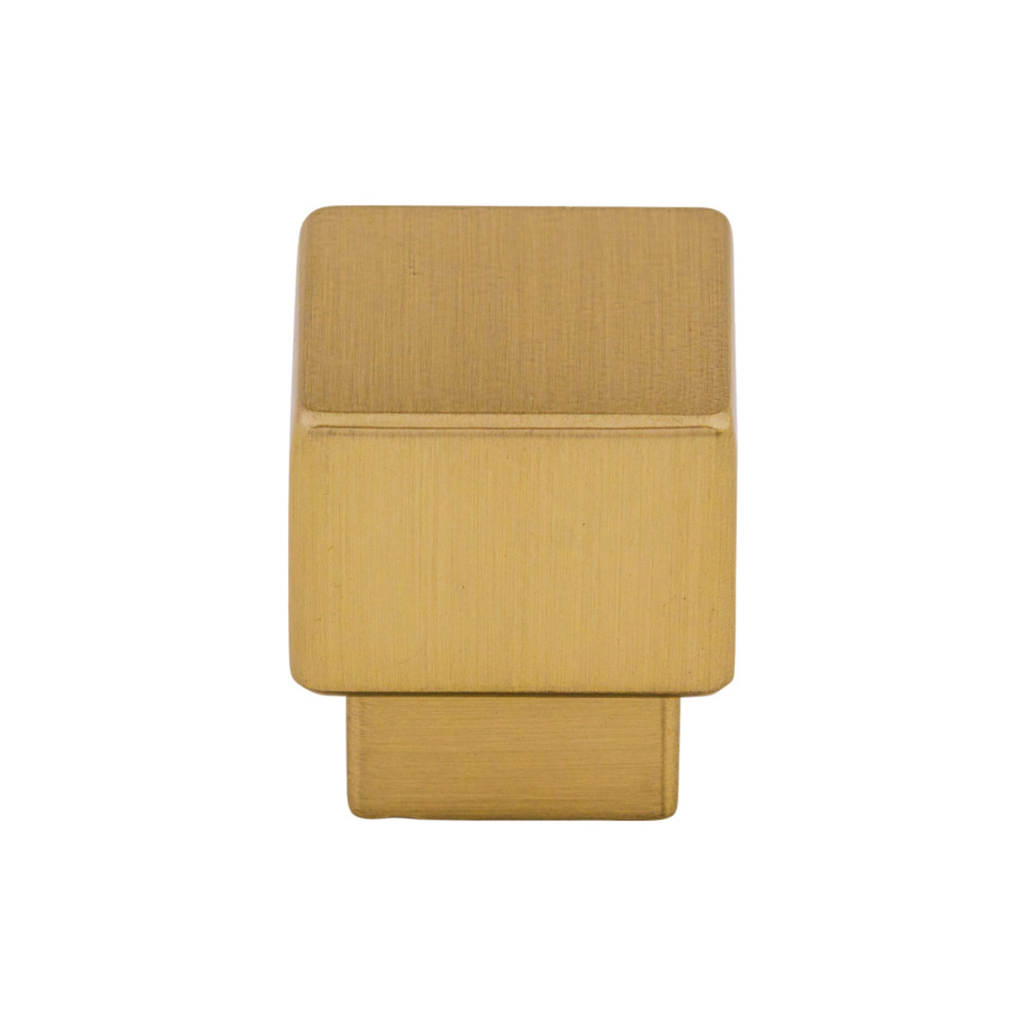 Tapered Square Knob - Honey Bronze