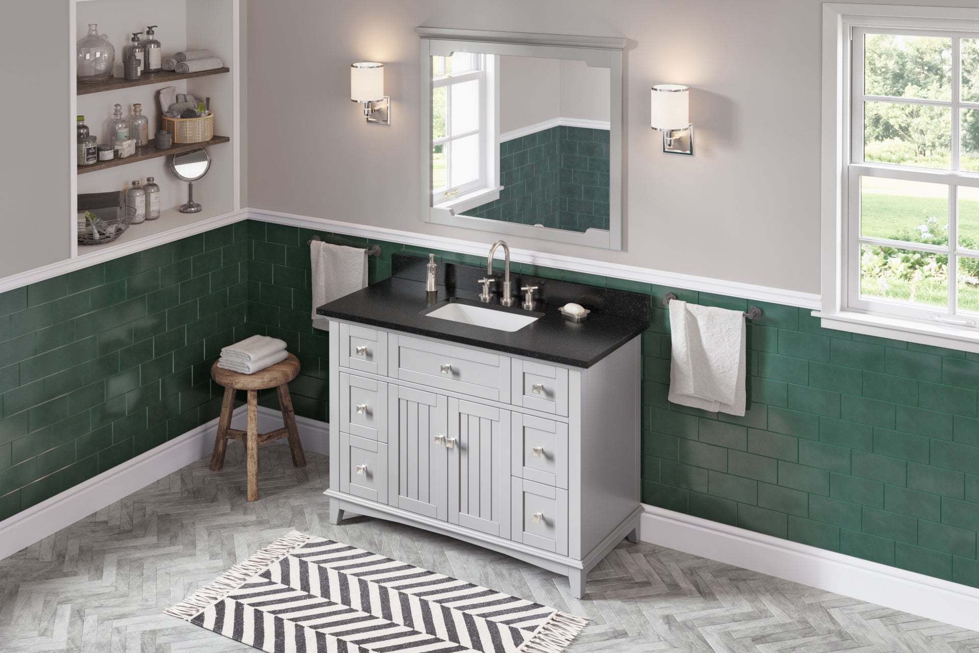 48" Savino Vanity – Grey