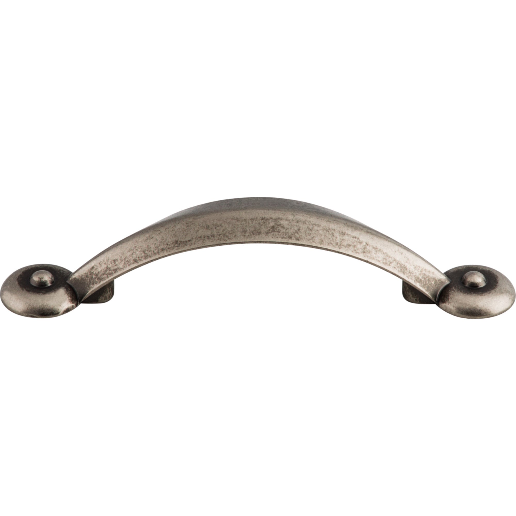 Angle 3" Center to Center Bar Pull - Pewter Antique