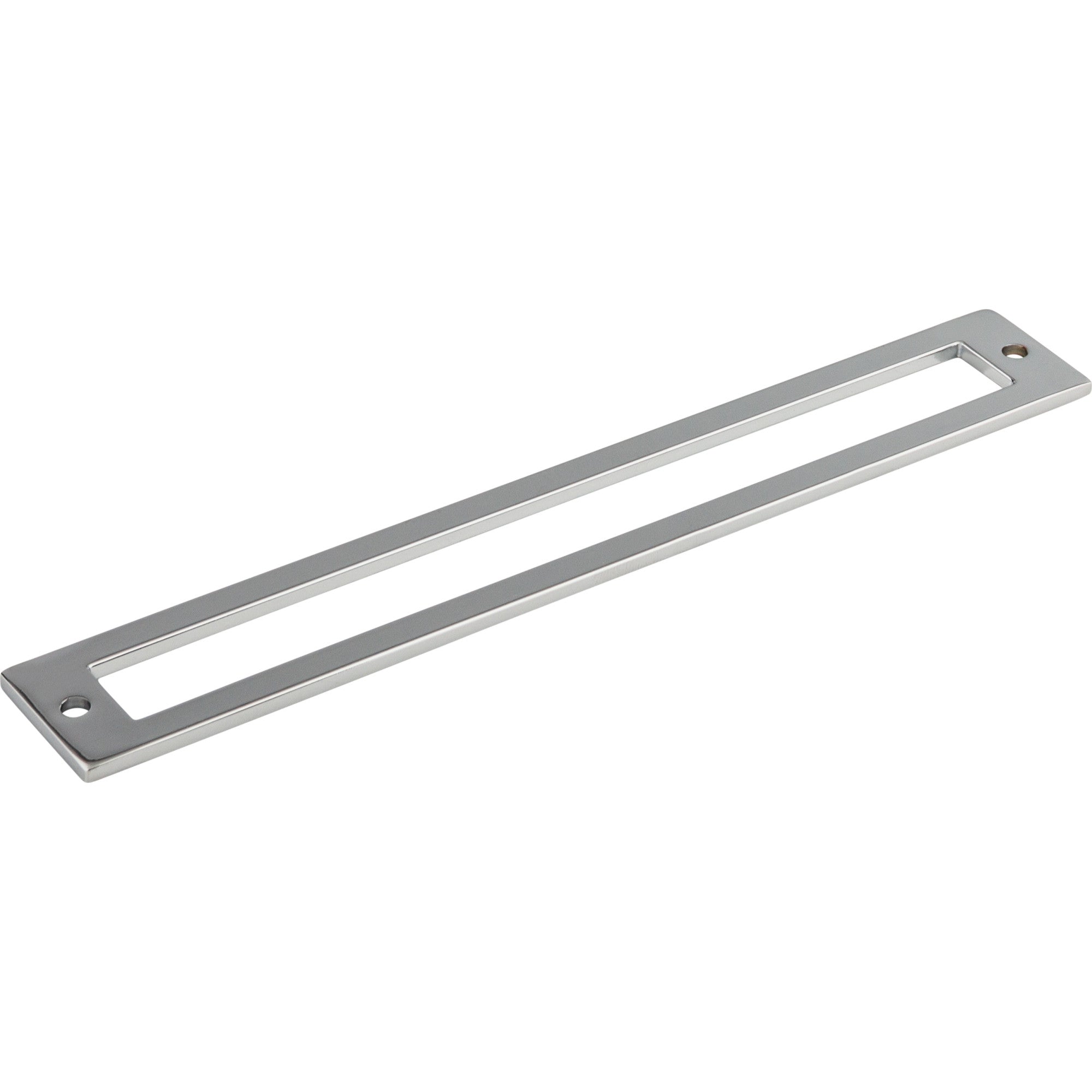 Hollin 7 9/16" Center to Center Pull Backplate - Polished Chrome