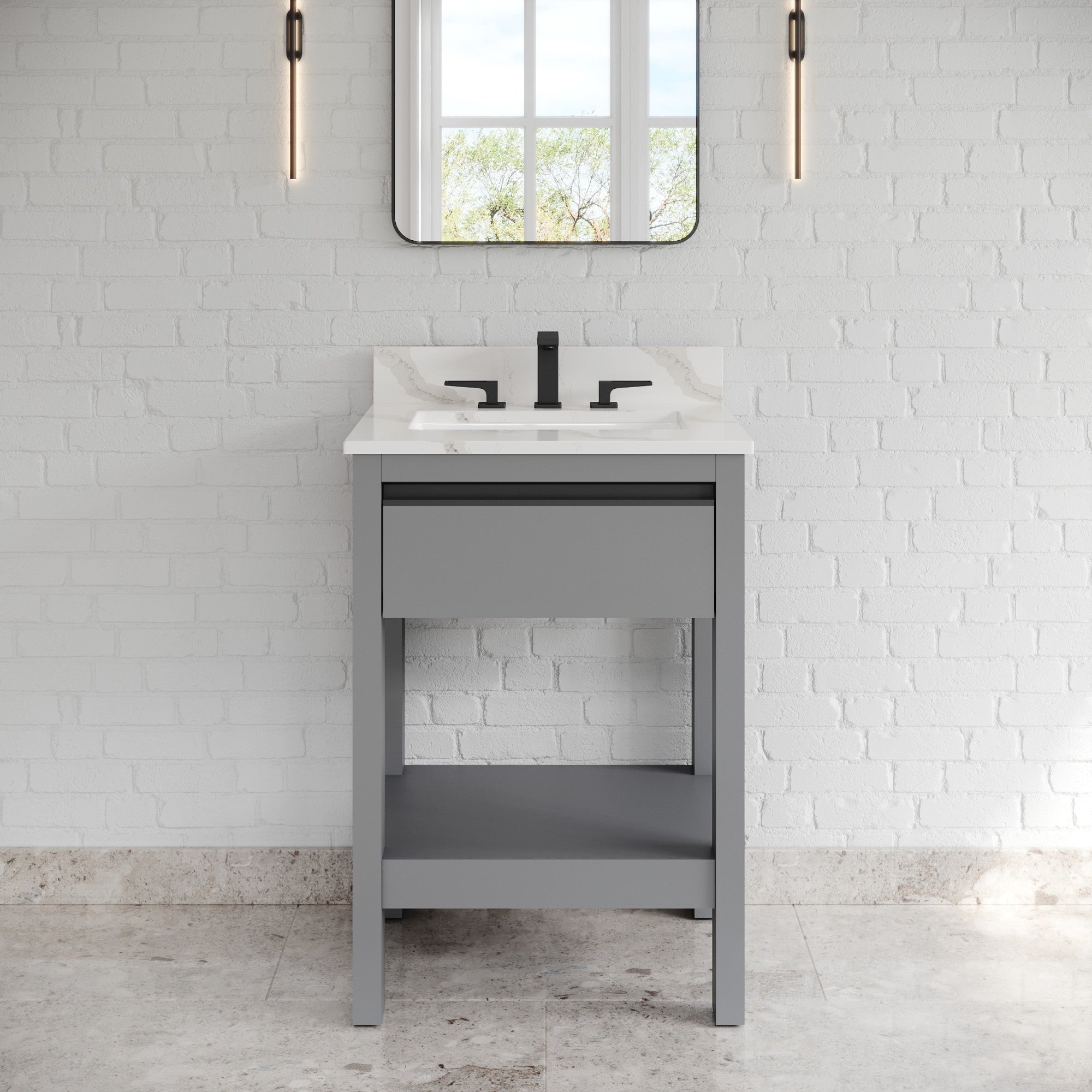 24" Jubilee Vanity – Grey