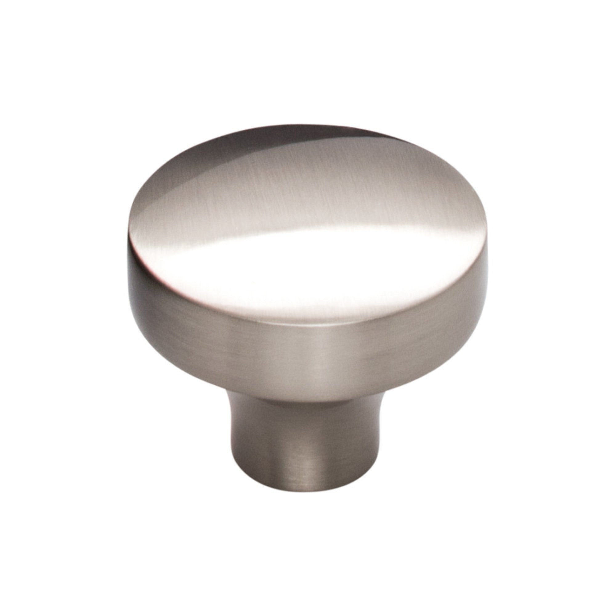 Kinney Round Knob - Brushed Satin Nickel