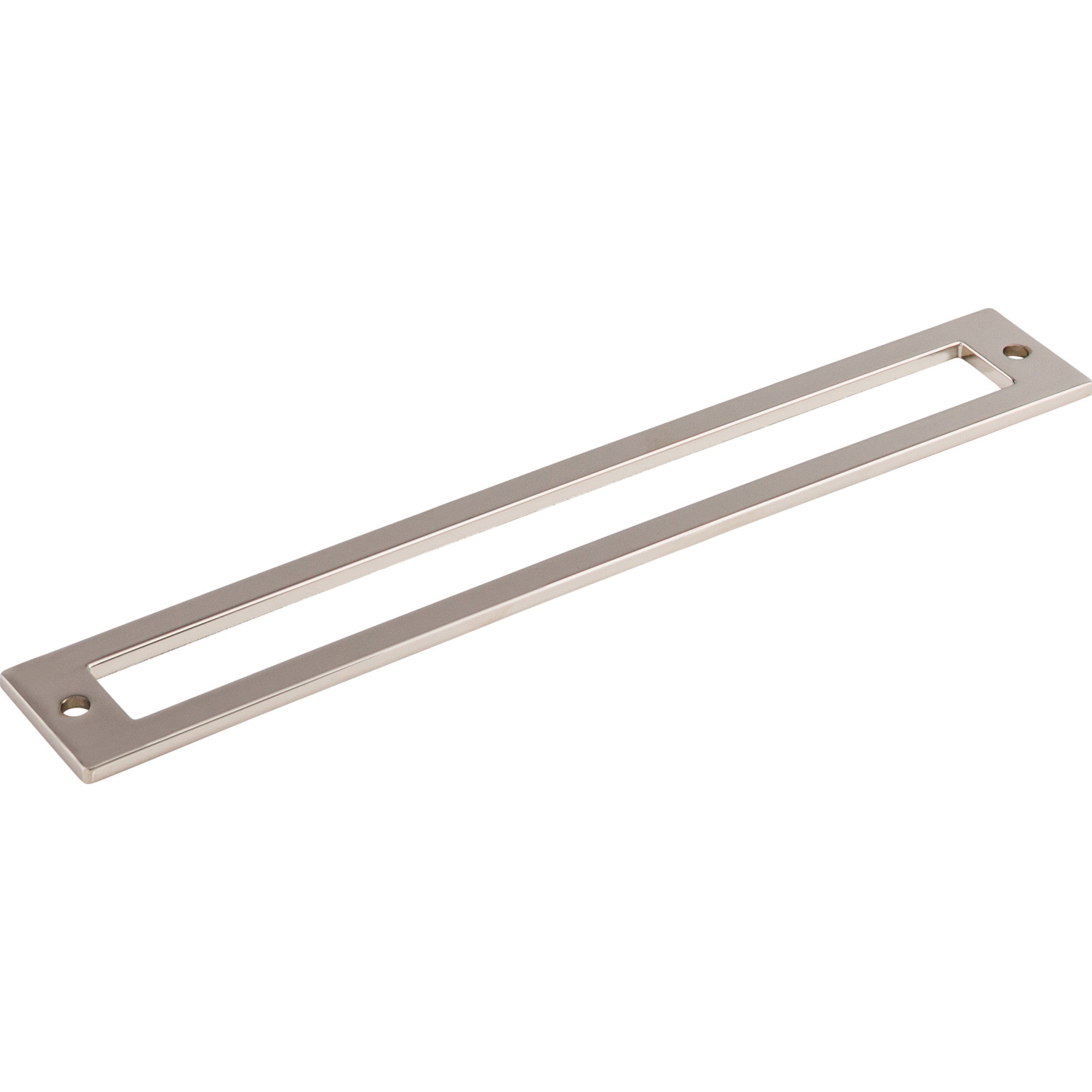 Hollin 7 9/16" Center to Center Pull Backplate - Polished Nickel