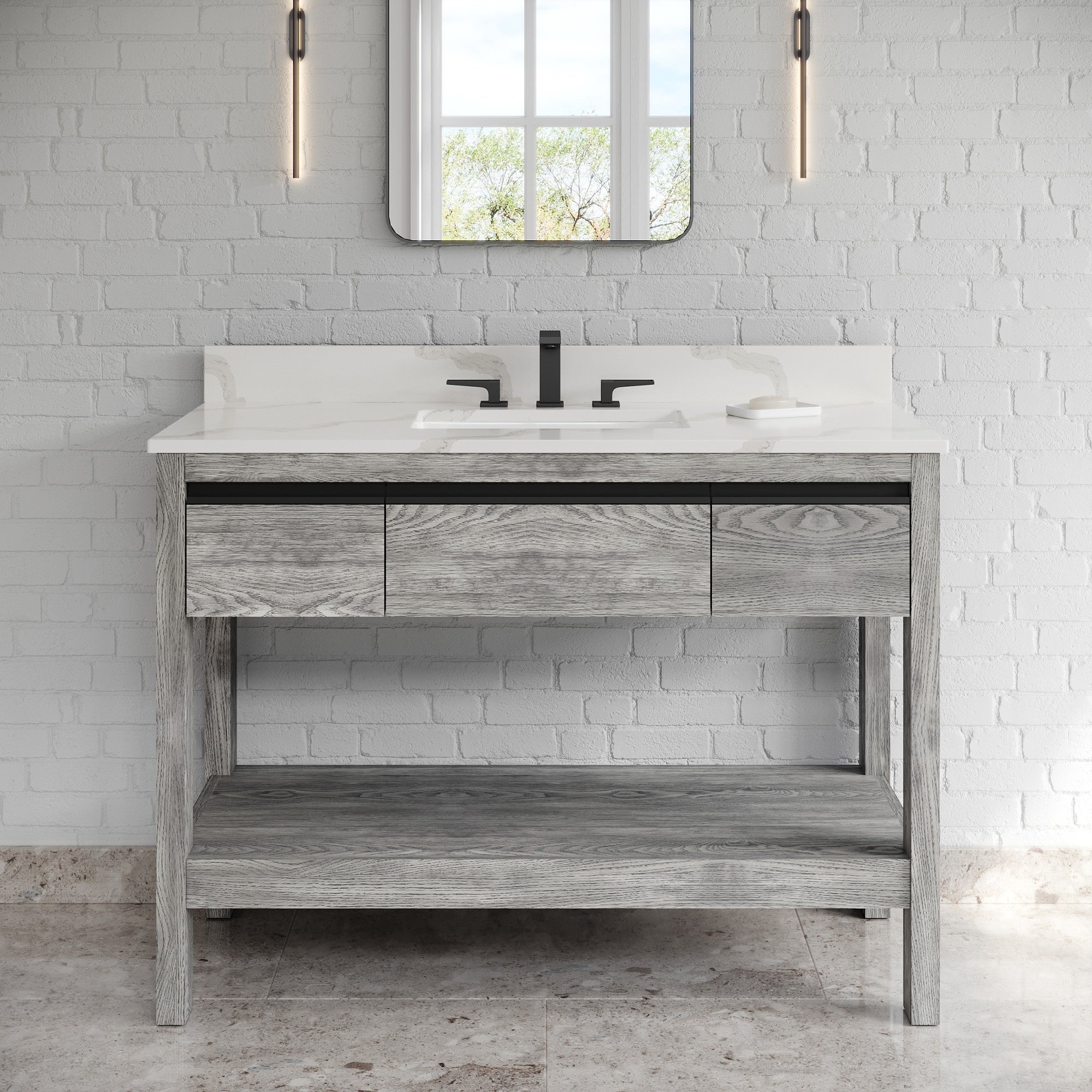 48" Jubilee Vanity – Weathered Grey