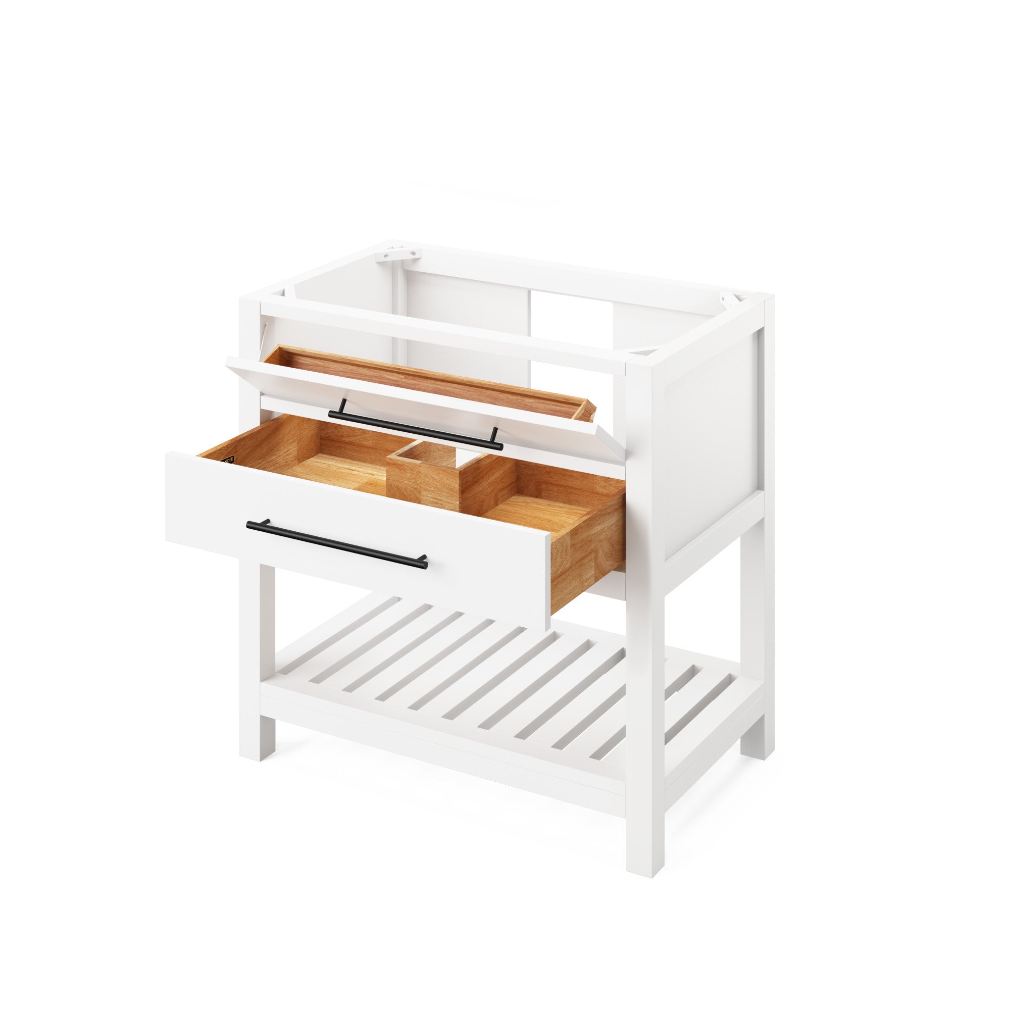 36" Wavecrest Vanity – White