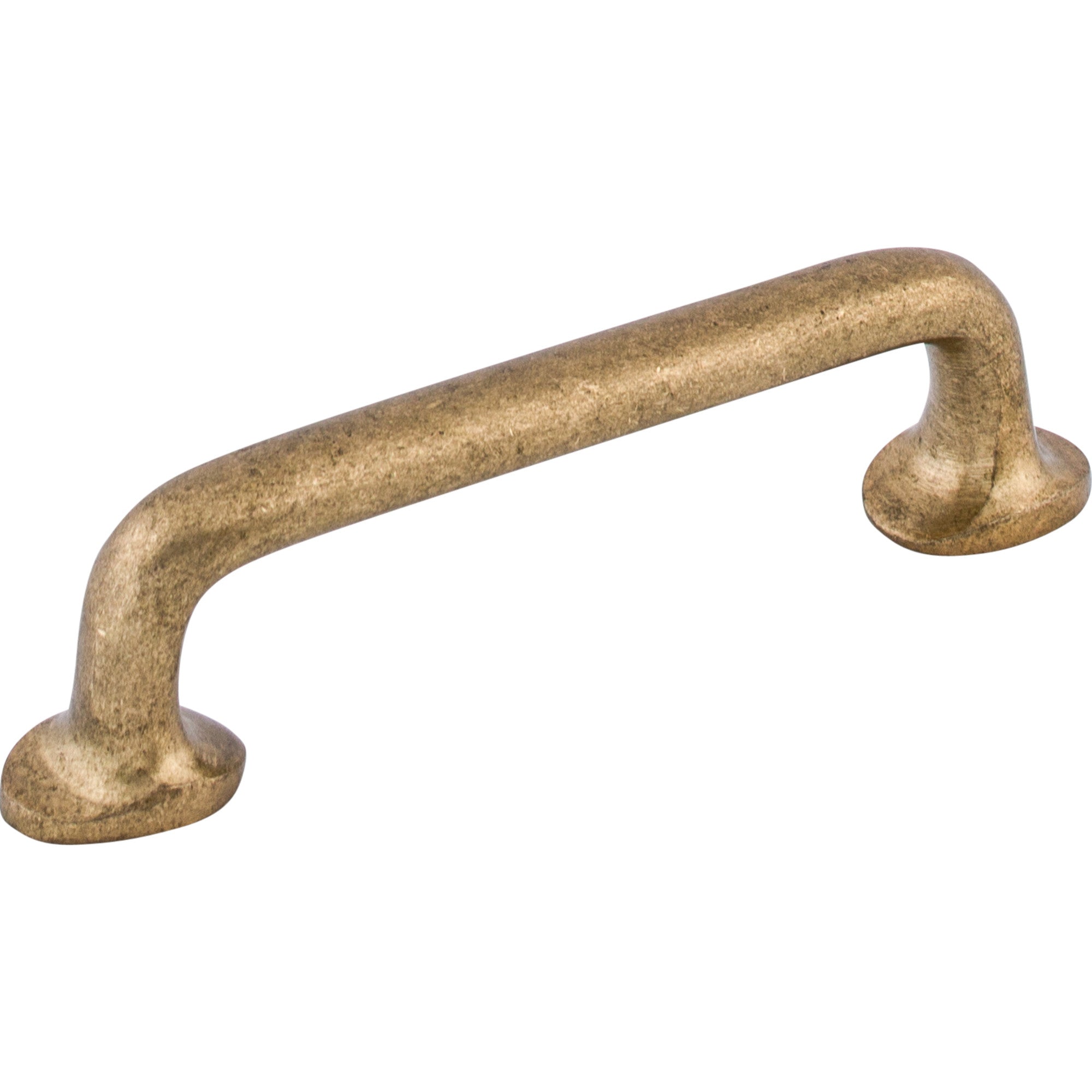 Aspen Rounded 4" Center to Center Bar Pull - Light Bronze