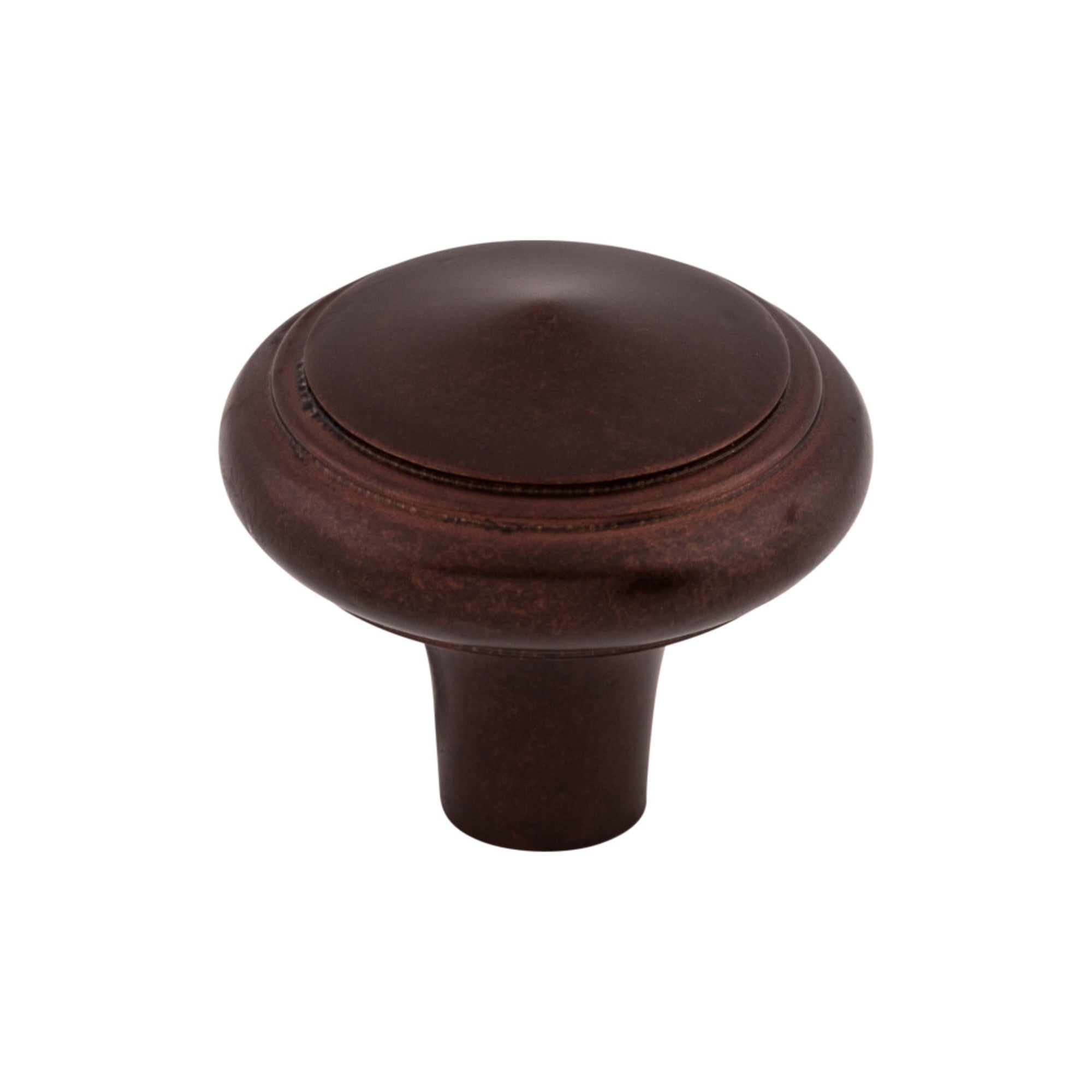 Aspen Peak Round Knob - Mahogany Bronze