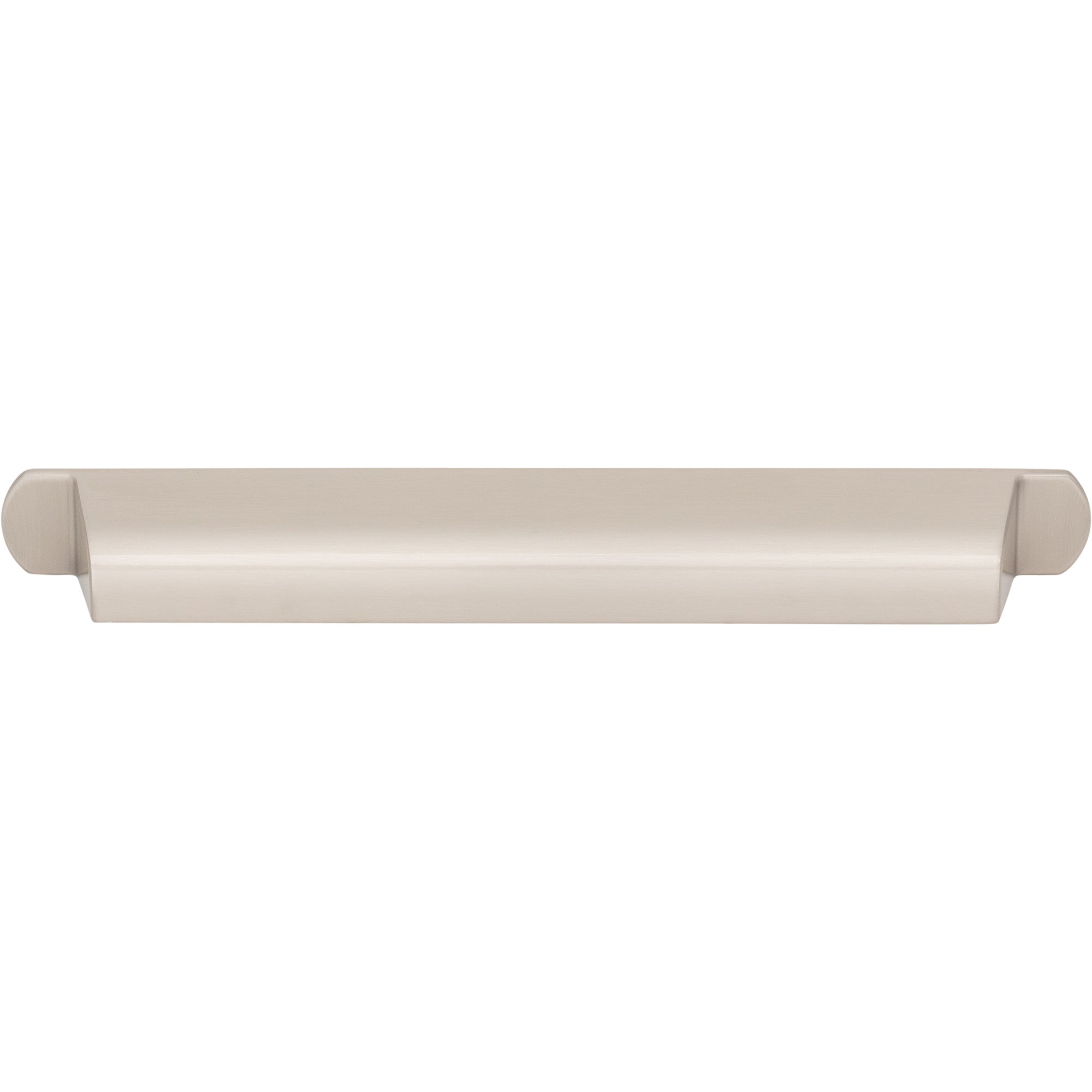 Cressing 7 9/16" Center to Center Cup/Bin Pull - Brushed Satin Nickel