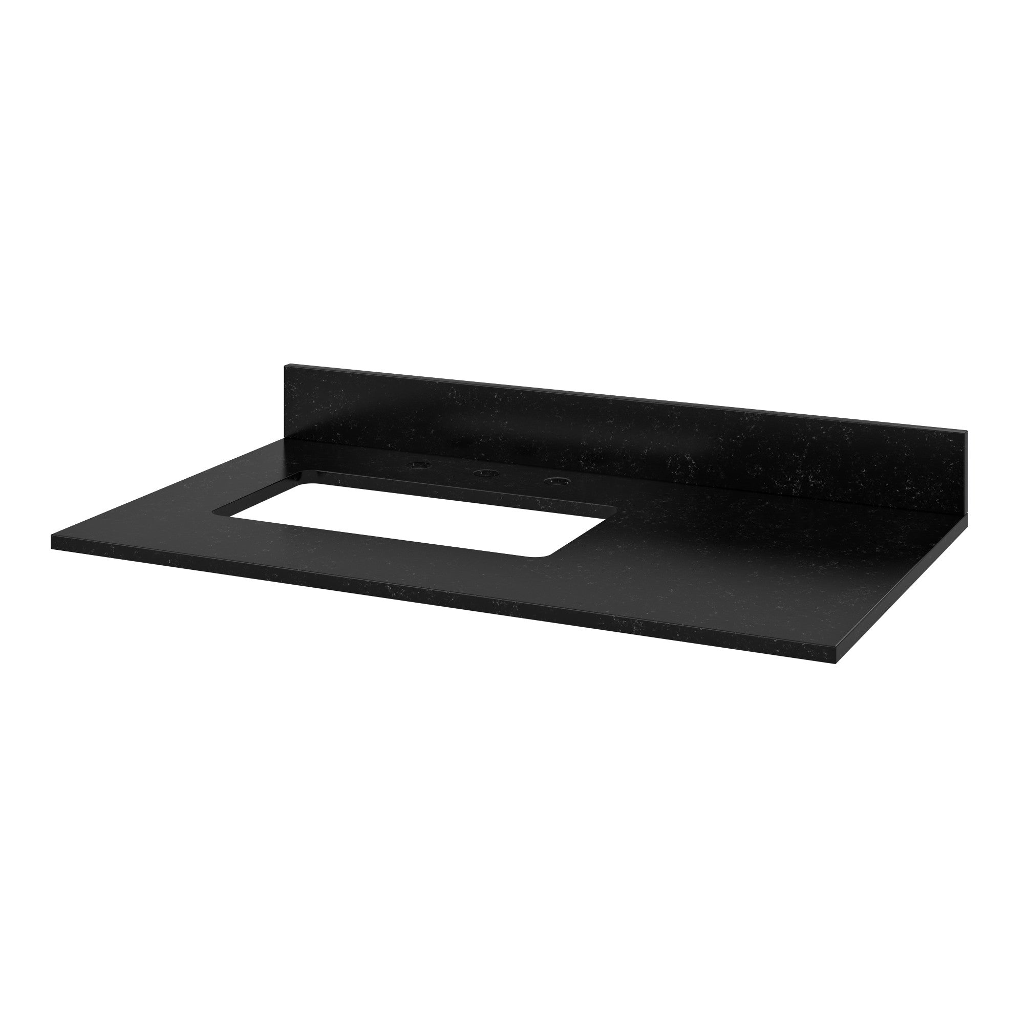 36" Percival Vanity – Left Offset – White