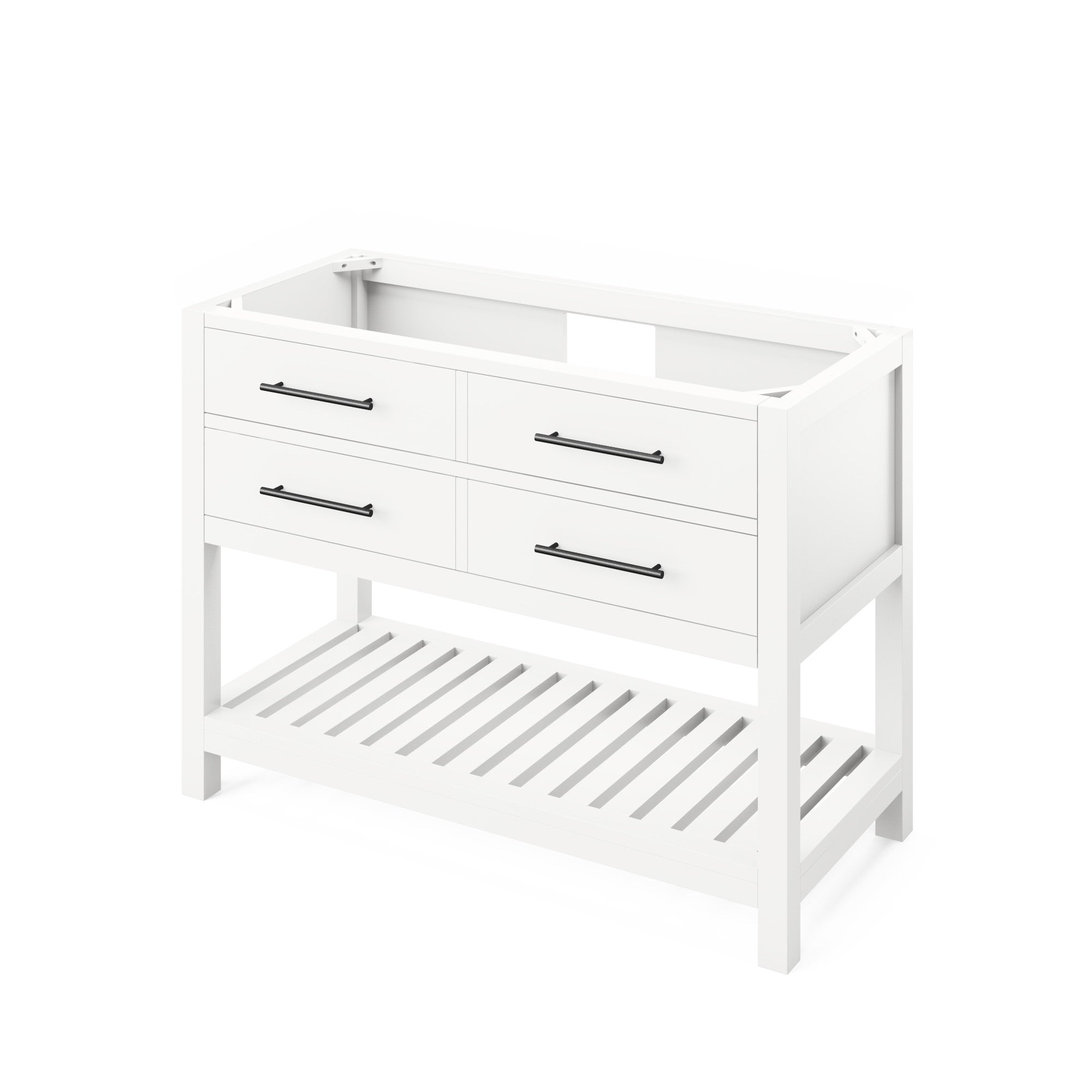 48" Wavecrest Vanity – White