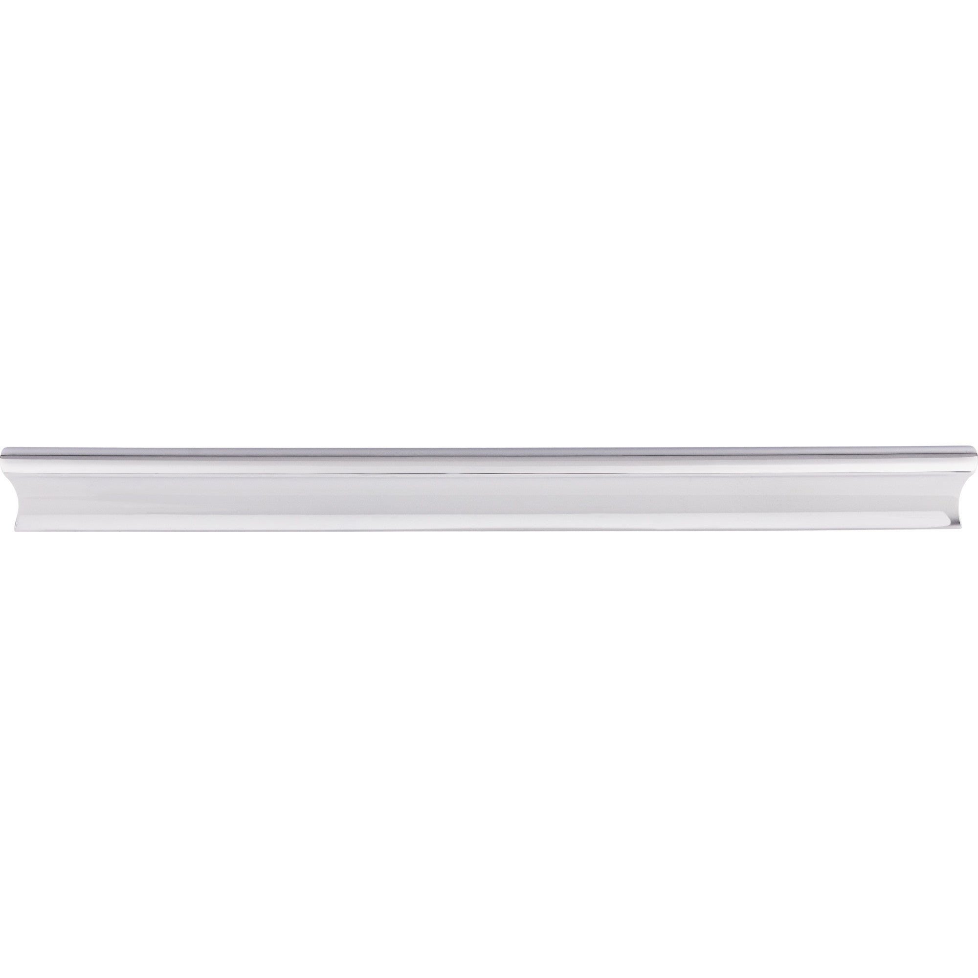Glacier 9 15/16" Center to Center Finger Pull - Polished Chrome