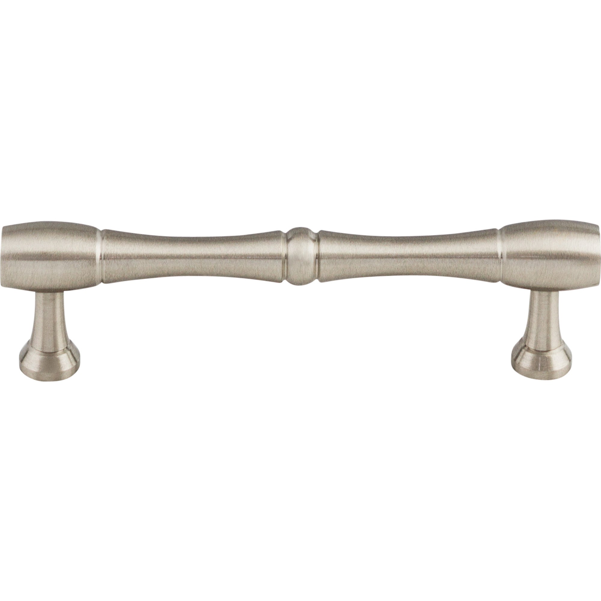 Nouveau Bamboo Bar Pull - Brushed Satin Nickel
