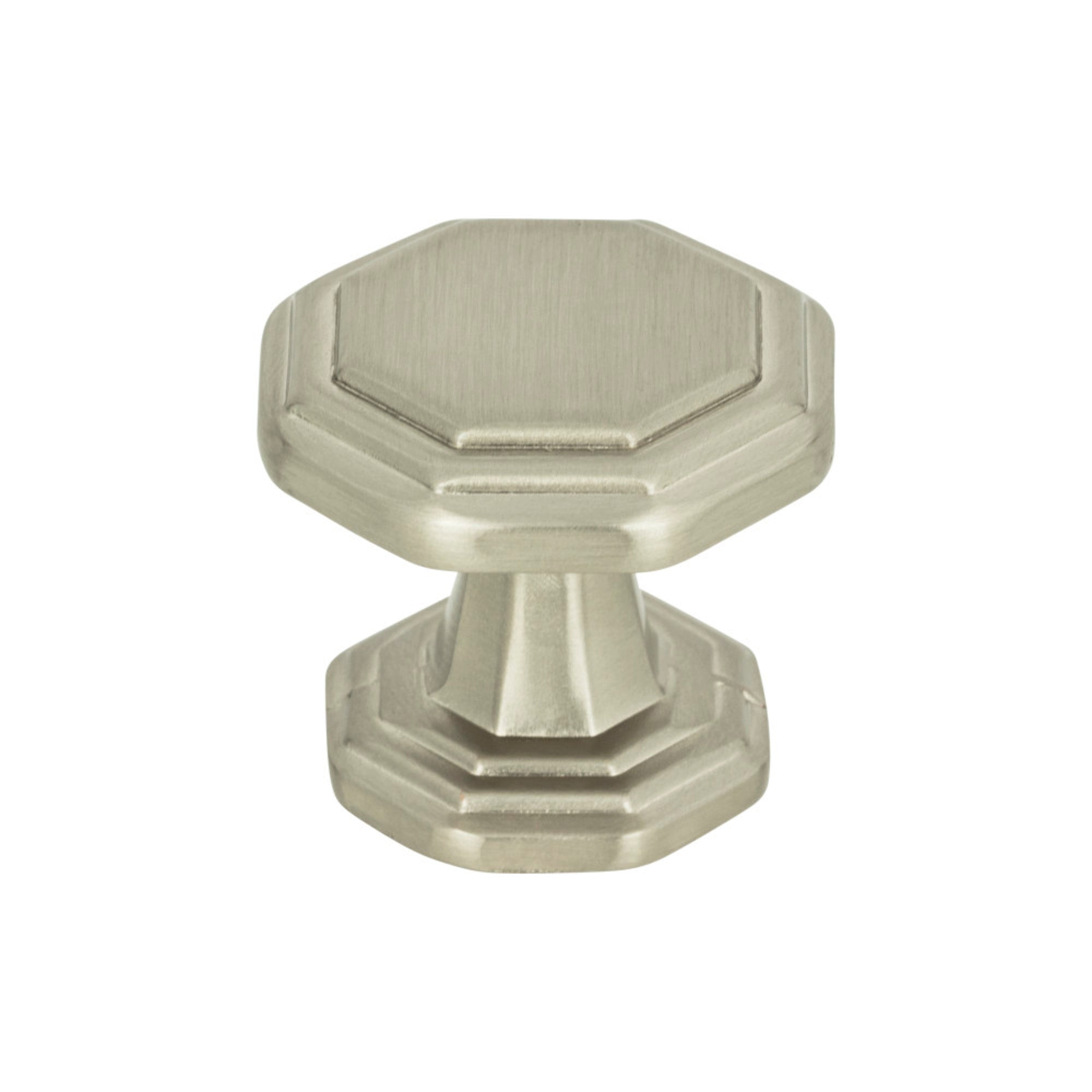 Dickinson Geometric Knob - Brushed Nickel
