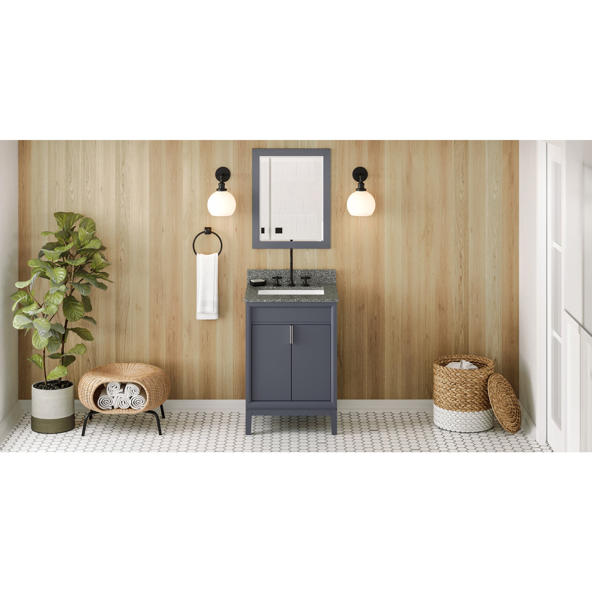 24" Theodora Vanity – Blue Steel