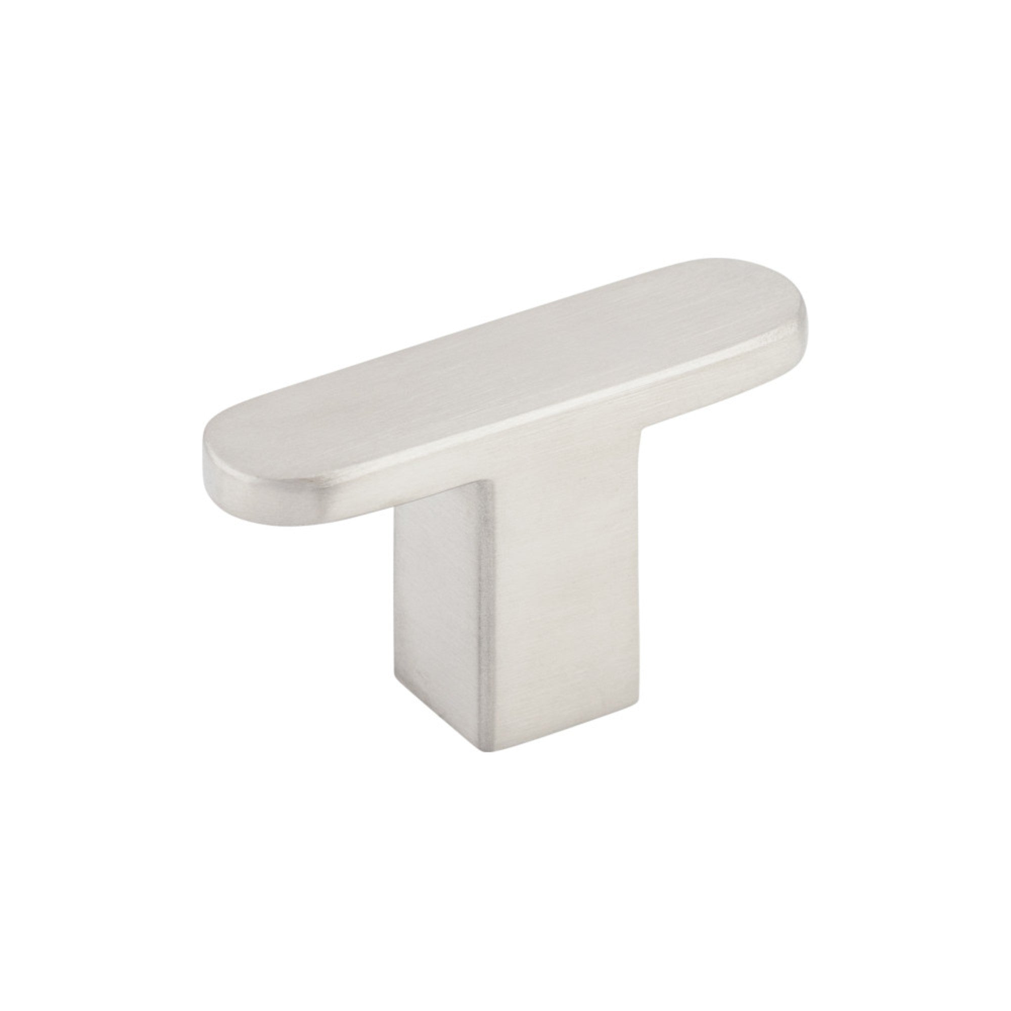 Stainless T 1 5/8" Length Geometric Knob - Stainless Steel