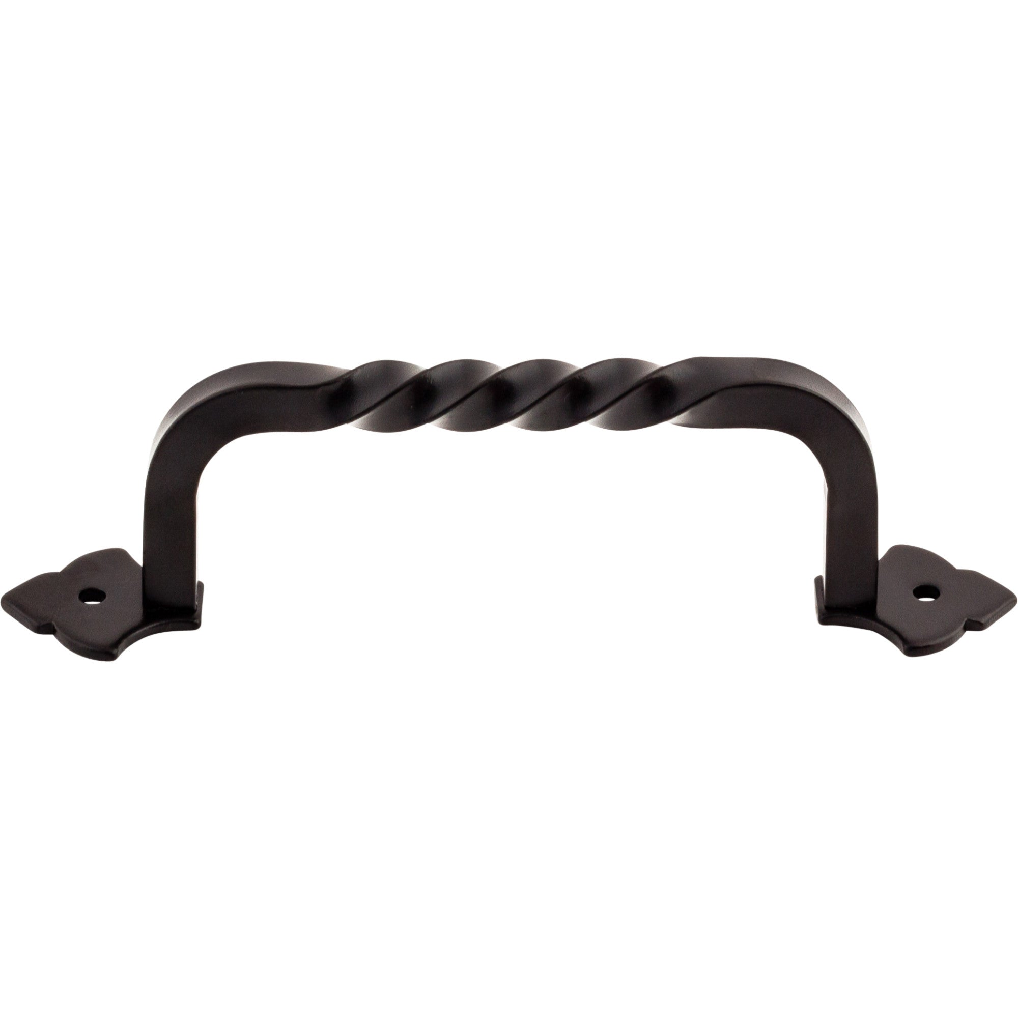Fixed Norman Crest Bar Pull - Patina Black