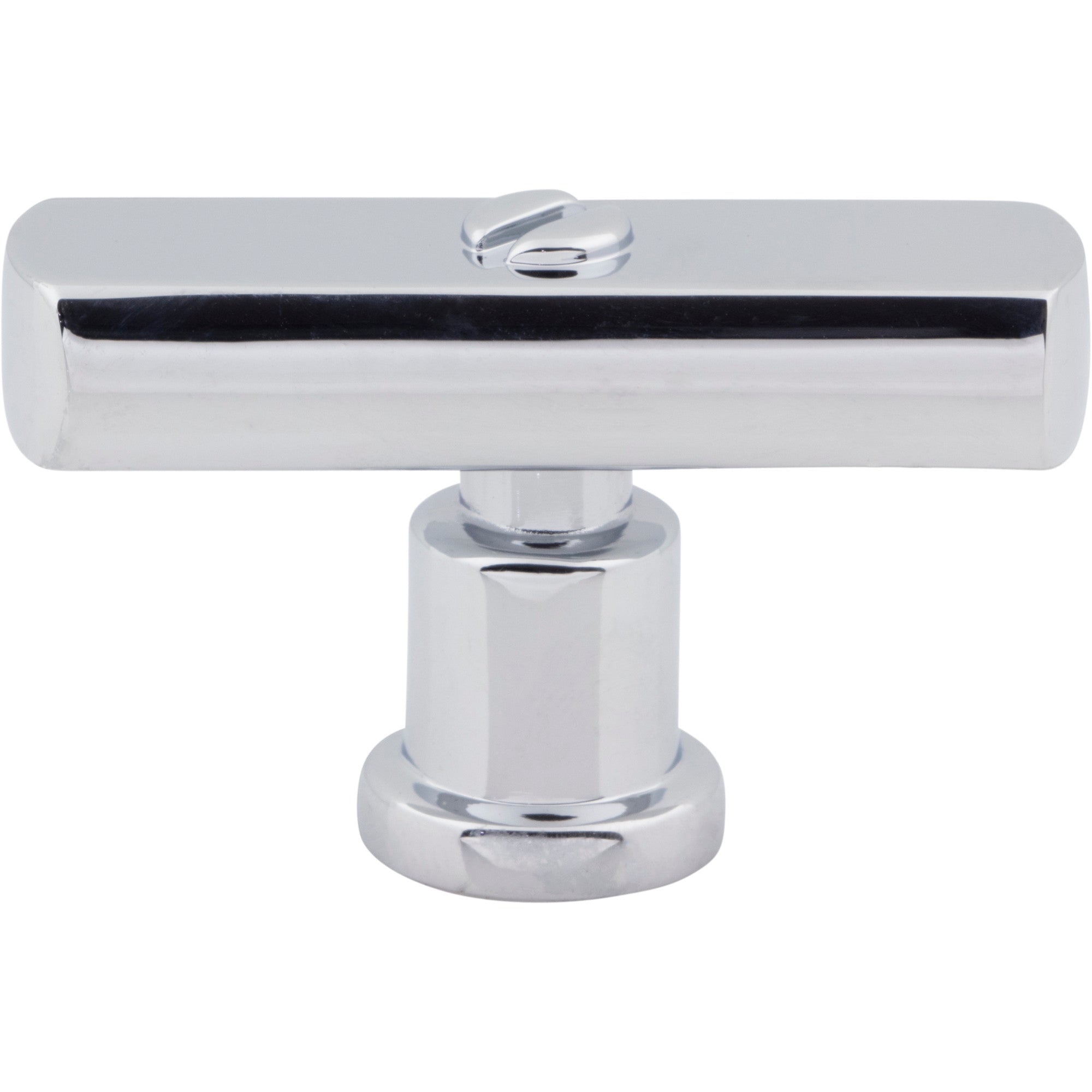 Everitt Bar Knob - Polished Chrome