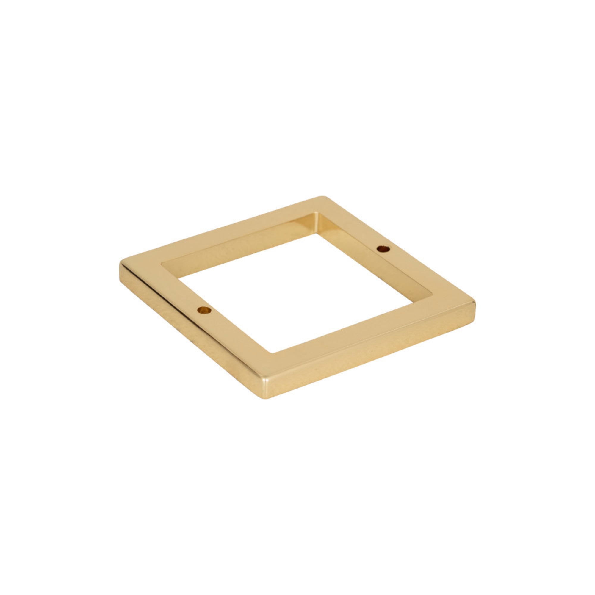 Tableau Square 2 1/2" Center to Center Pull Backplate - French Gold