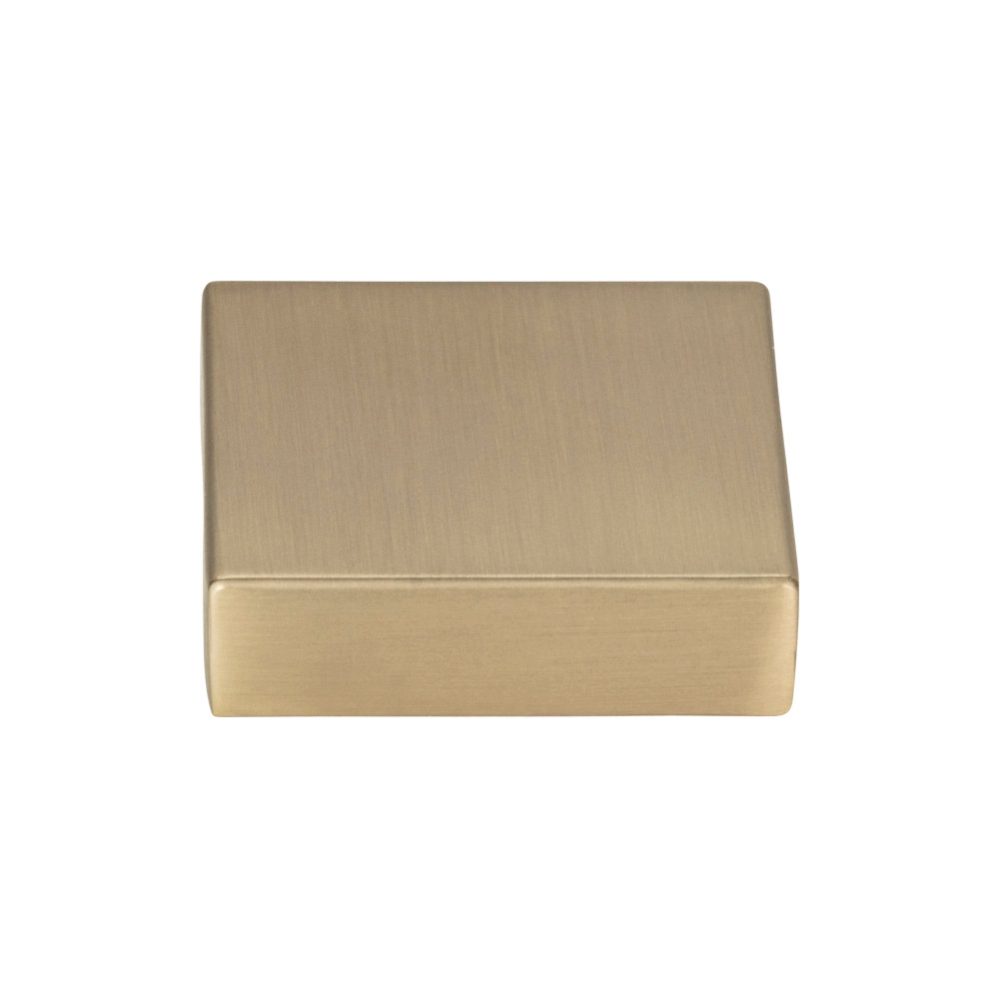 Thin Square Square Knob - Champagne