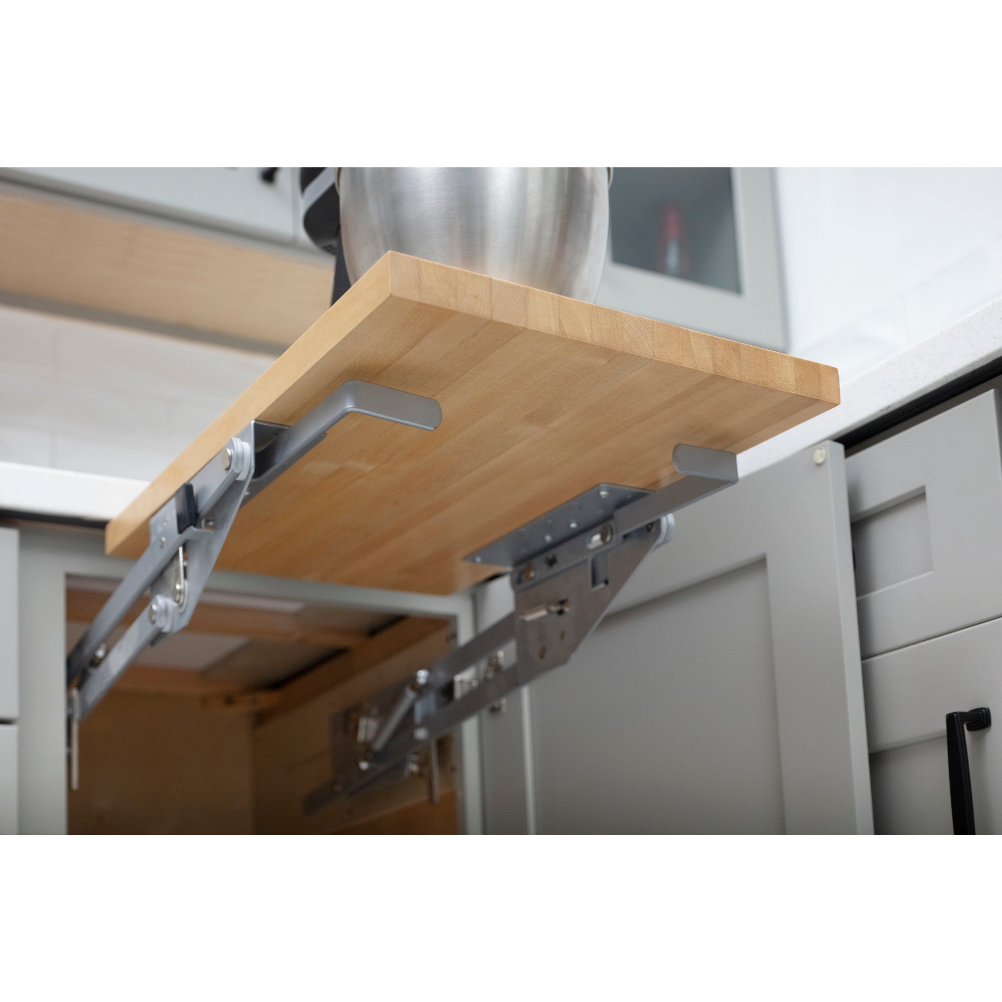 Appliance Lift with Shelf for 12" Opening, Soft-Close