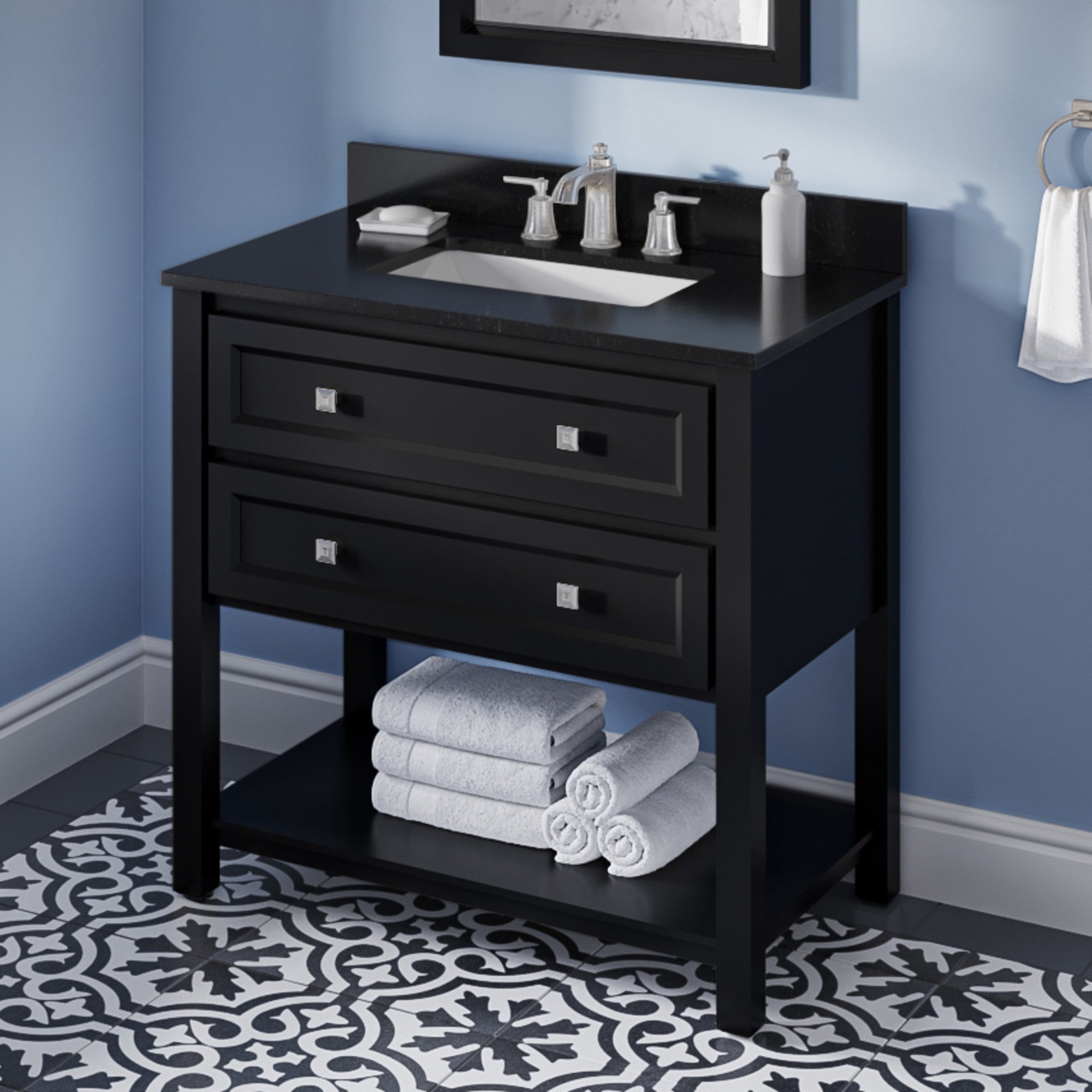 36" Adler Vanity – Black