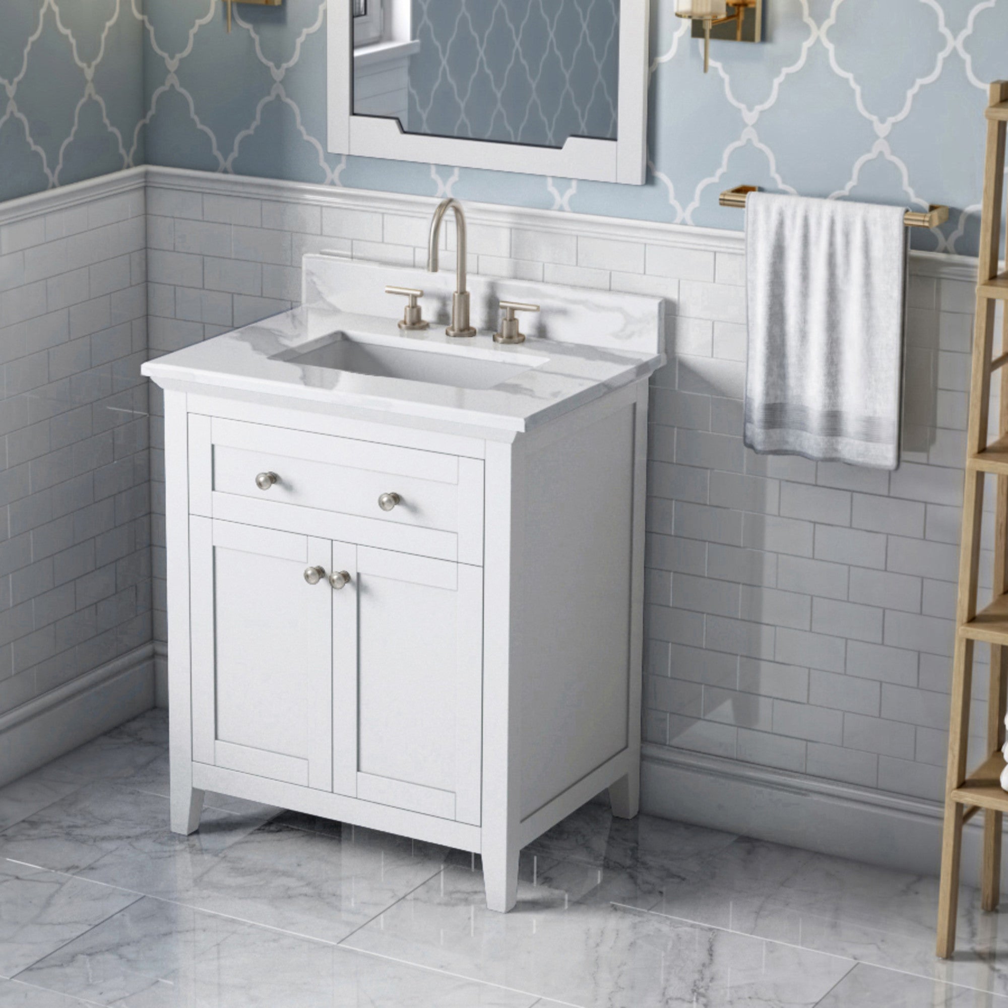 30" Chatham Vanity – White