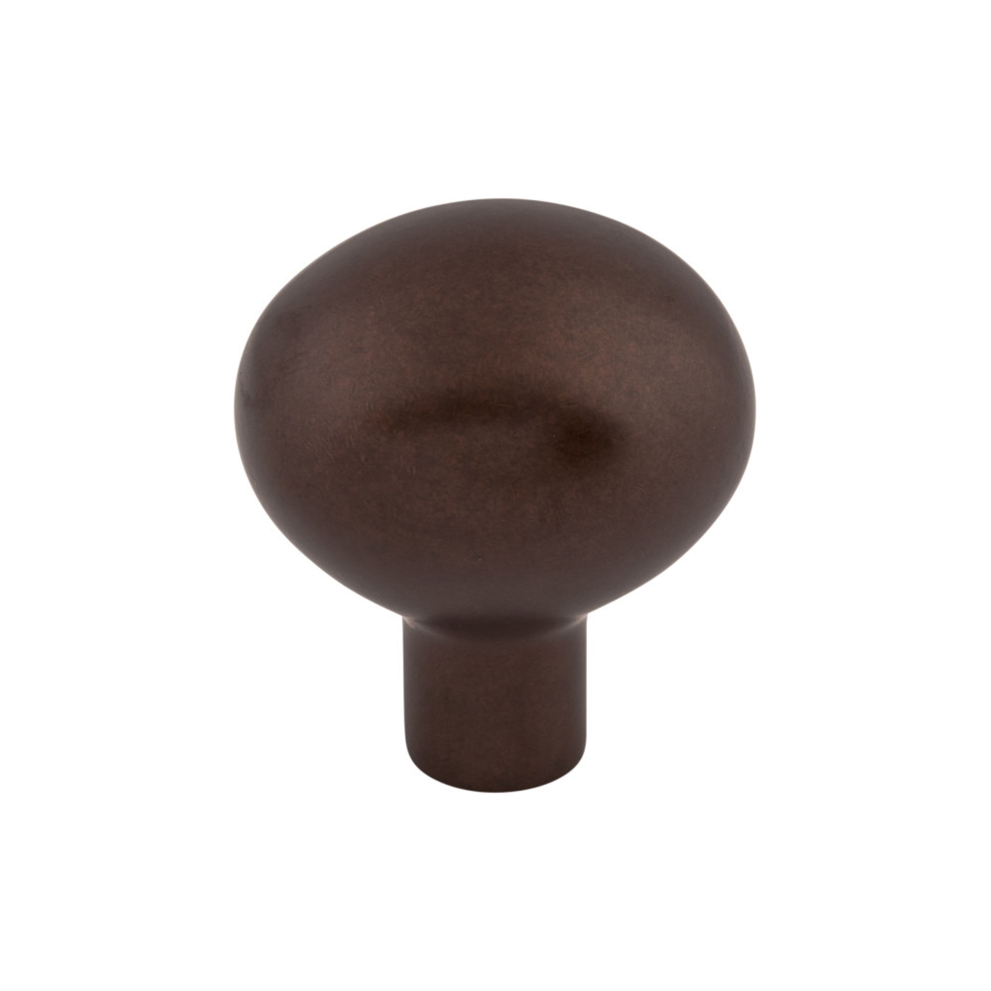 Aspen Large Egg Oval Knob - Mahogany Bronze